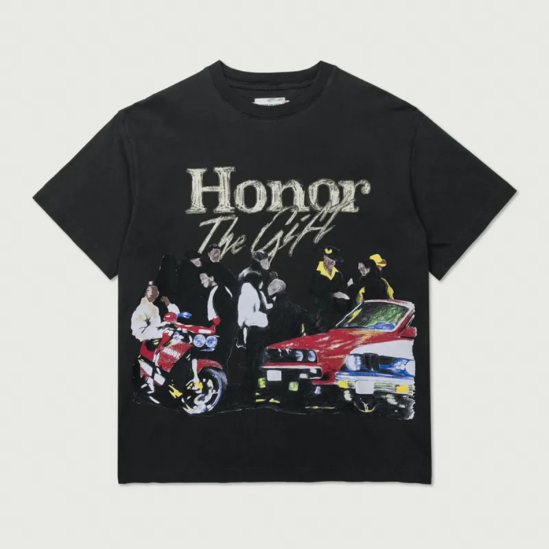 Shift Tee - Black sold by Honor the Gift