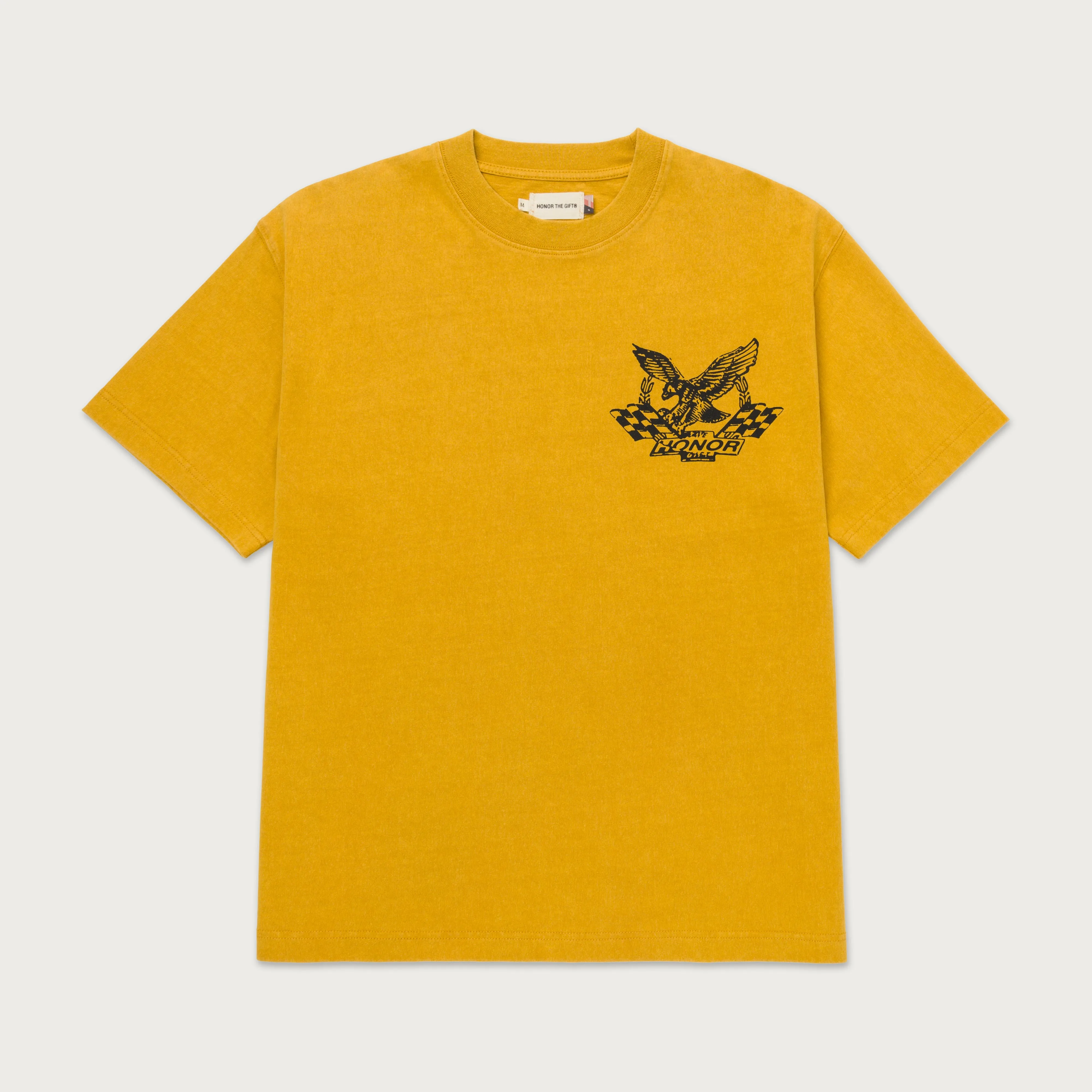Vintage Oil Tee - Yellow sold by Honor the Gift