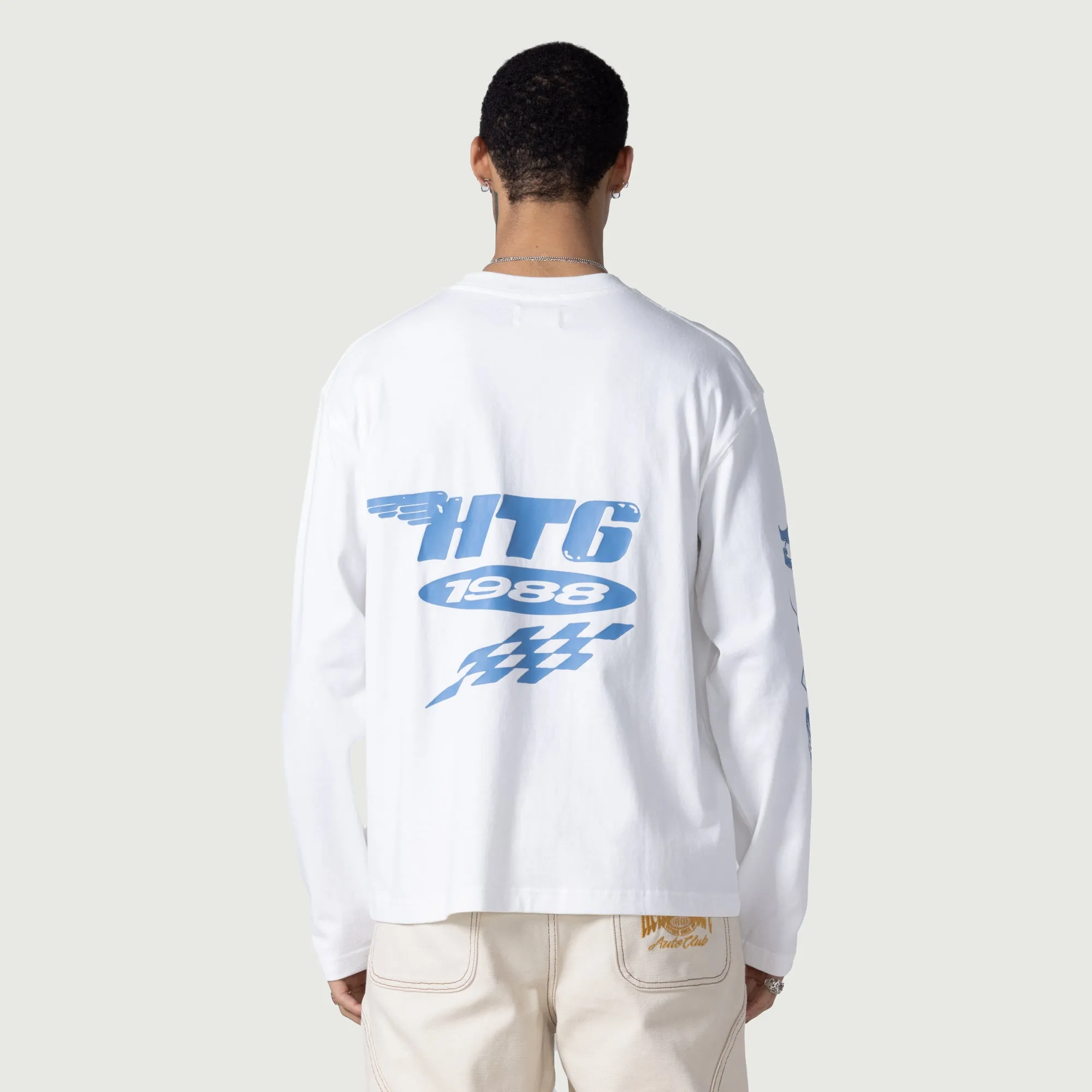 LS Driving Tee - White sold by Honor the Gift product image thumbnail 4