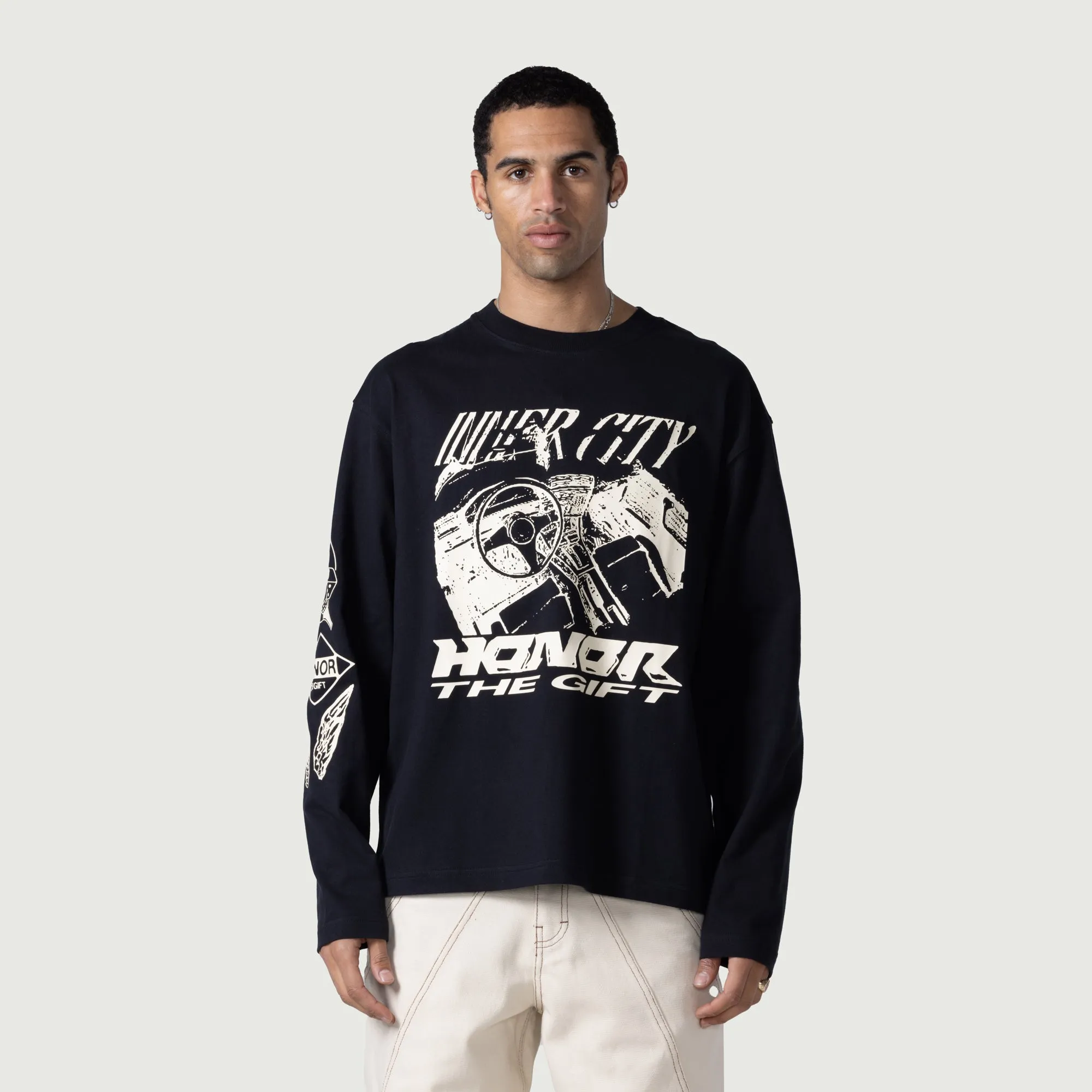 LS Driving Tee - Black sold by Honor the Gift product image thumbnail 2