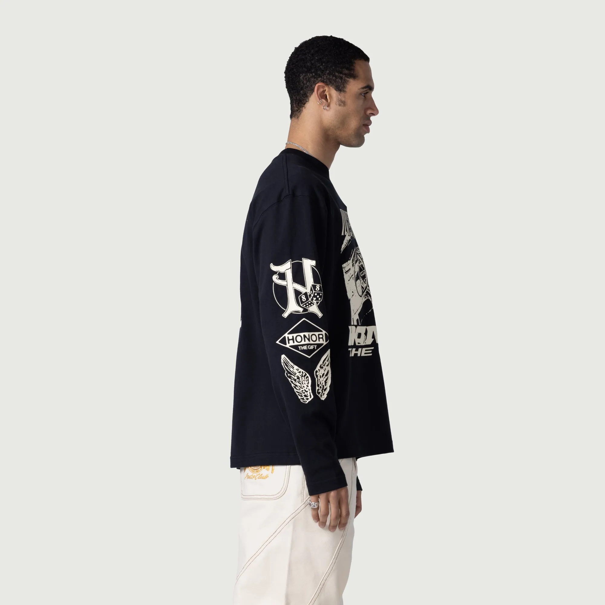 LS Driving Tee - Black sold by Honor the Gift product image thumbnail 3