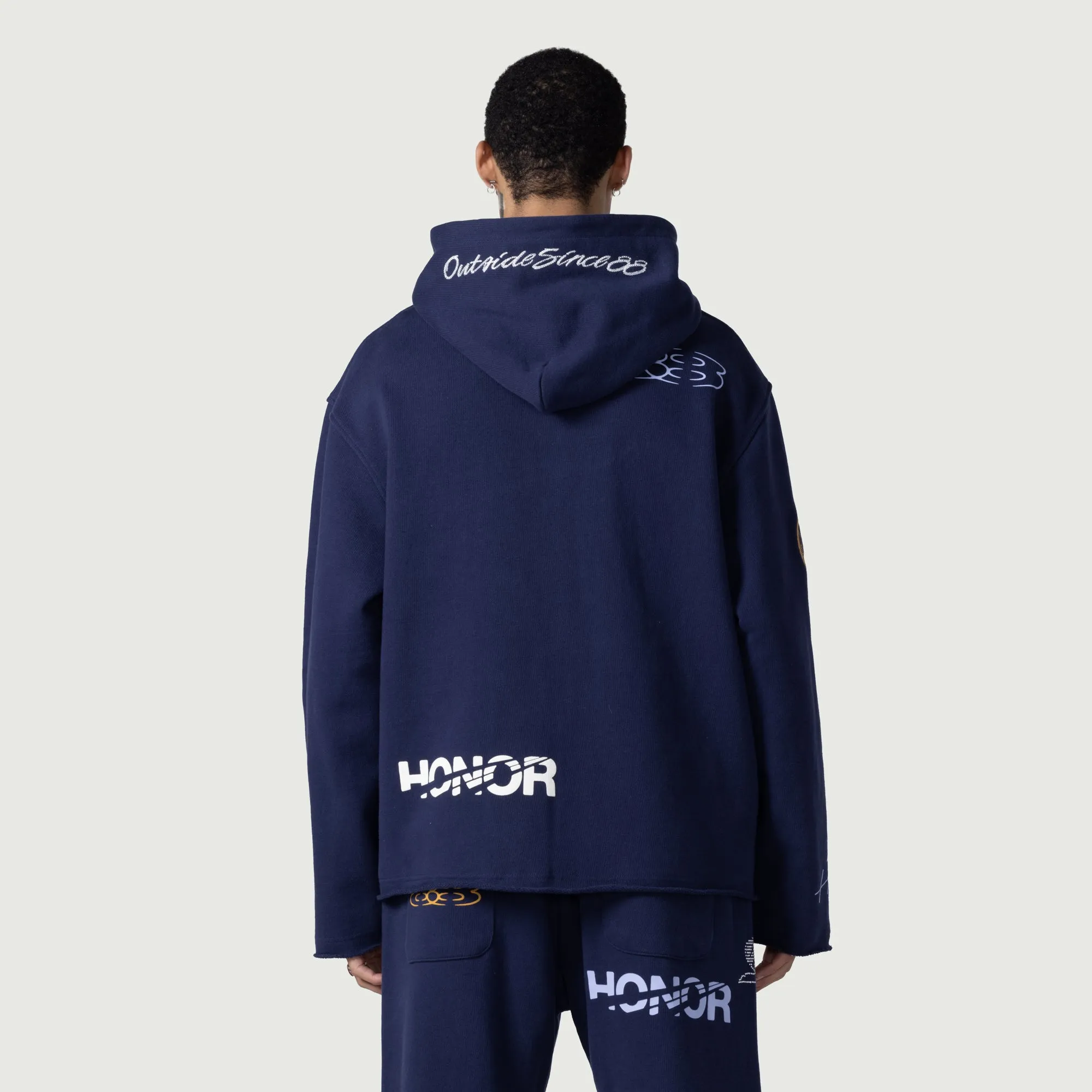 1988 Full Zip Hoodie - Navy sold by Honor the Gift product image thumbnail 4