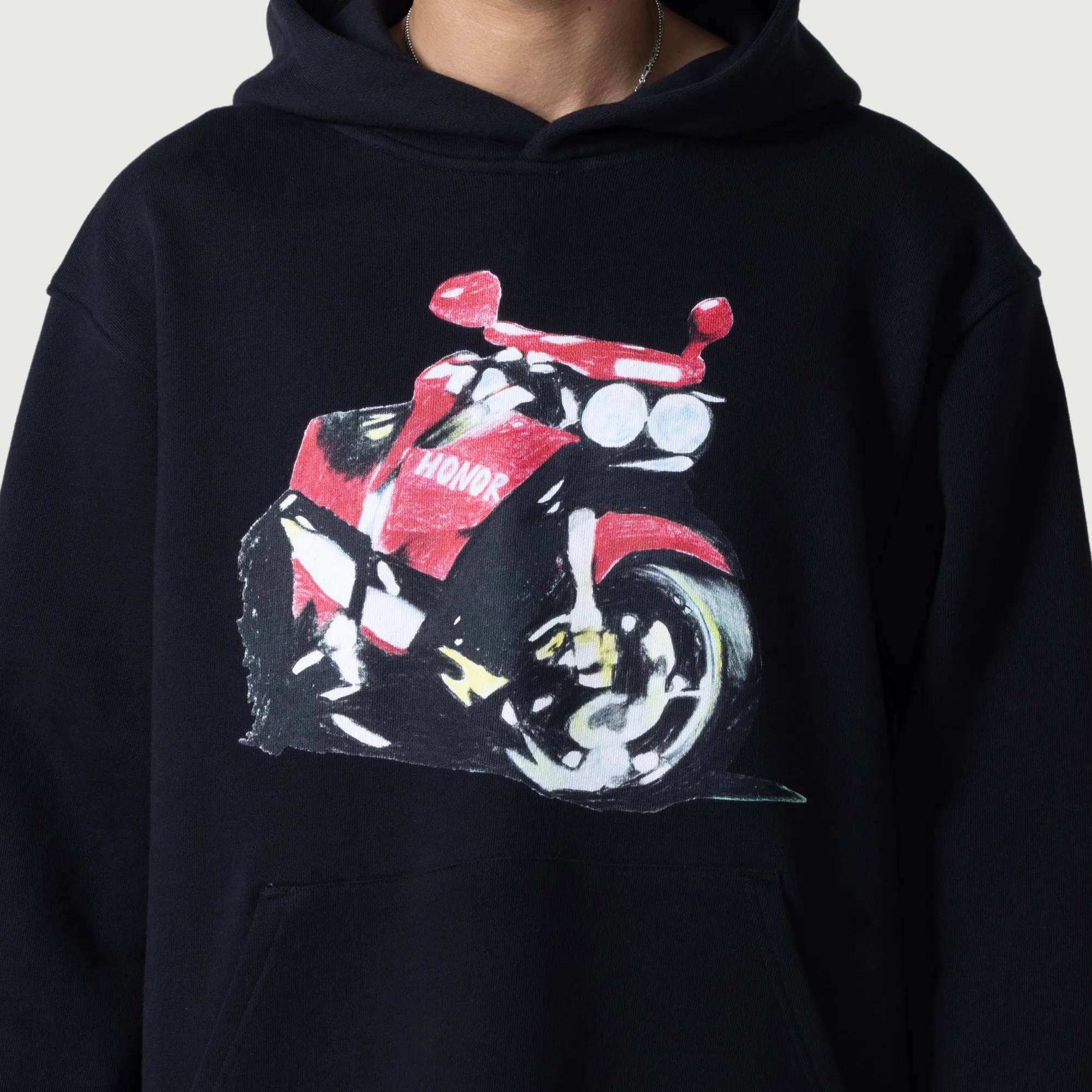 Speedbike Hoodie - Black sold by Honor the Gift product image thumbnail 4
