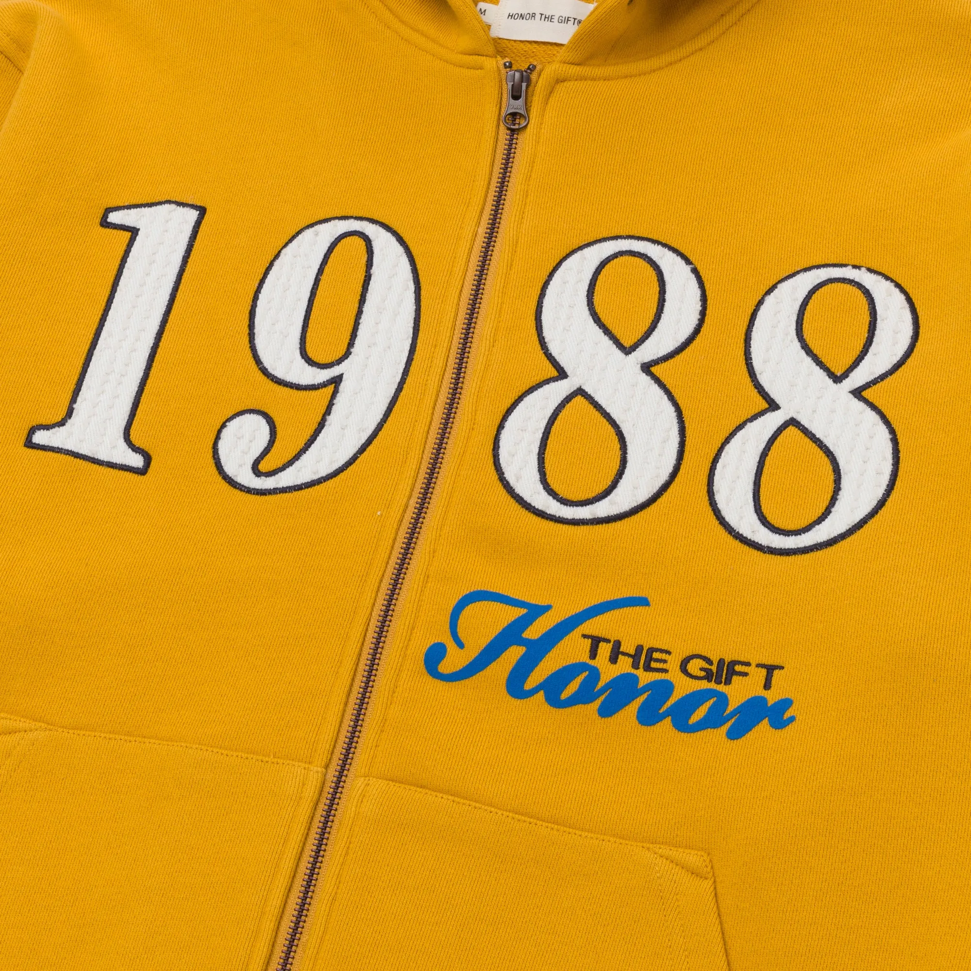 1988 Full Zip Hoodie - Yellow sold by Honor the Gift product image thumbnail 5