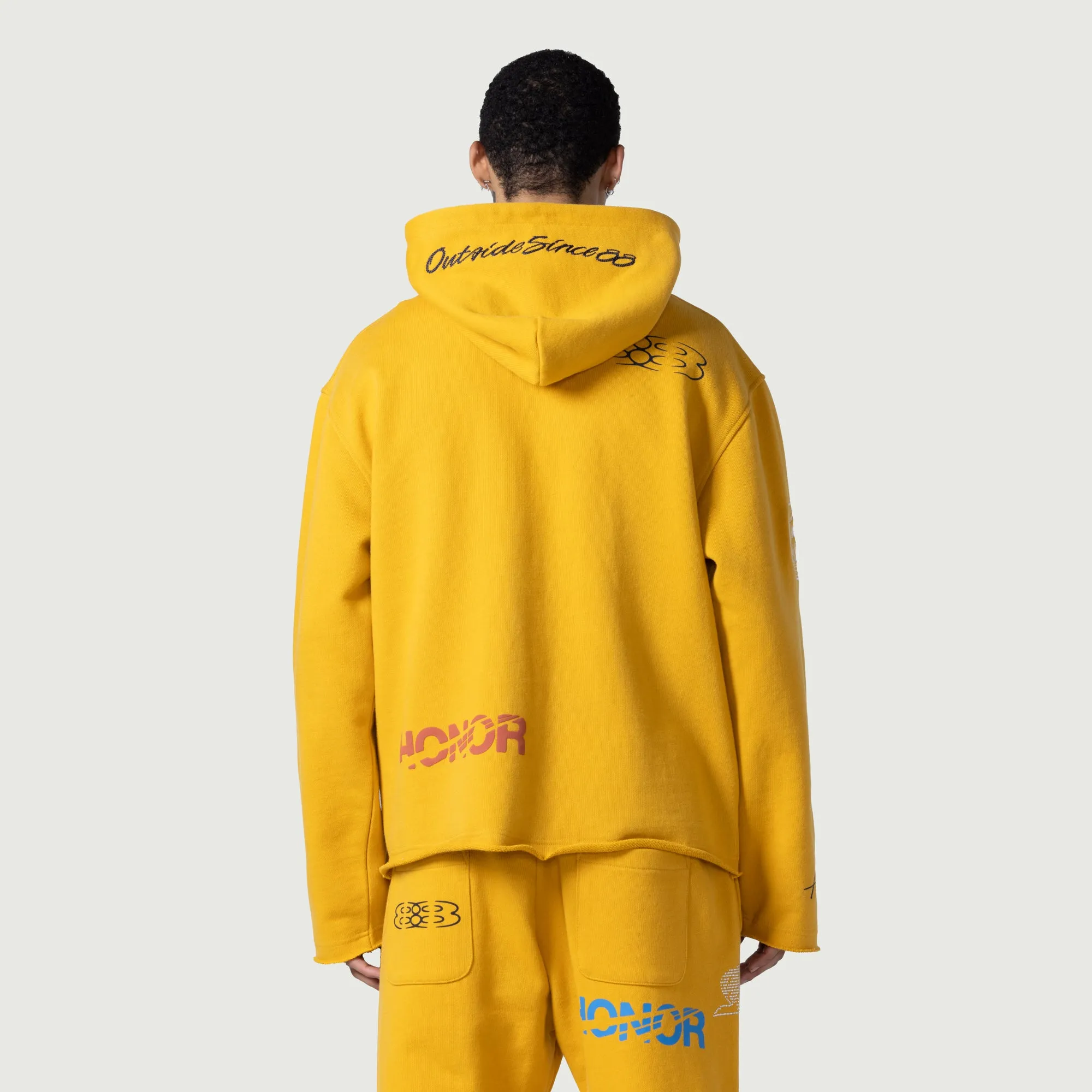 1988 Full Zip Hoodie - Yellow sold by Honor the Gift product image thumbnail 4