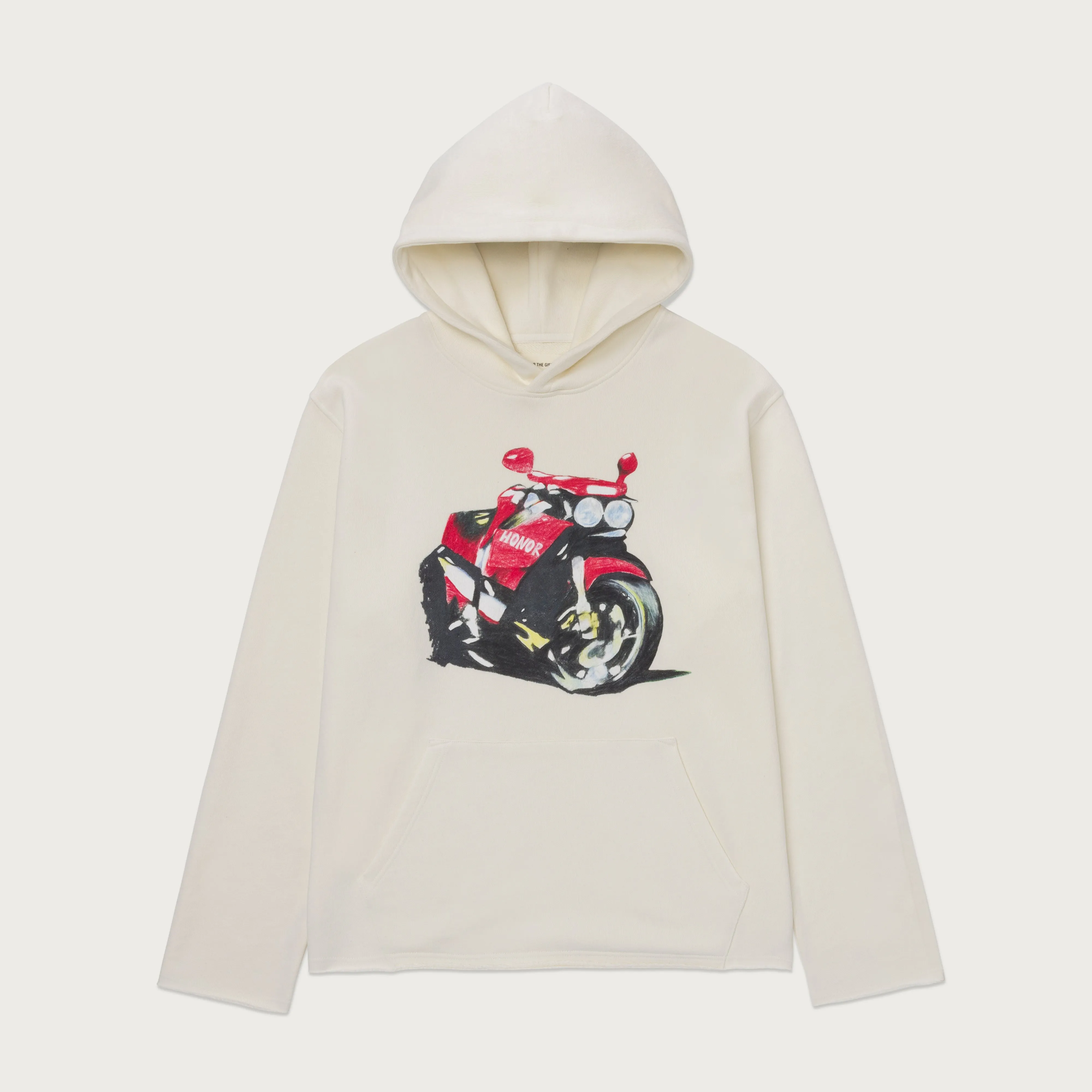 Speedbike Hoodie - White sold by Honor the Gift