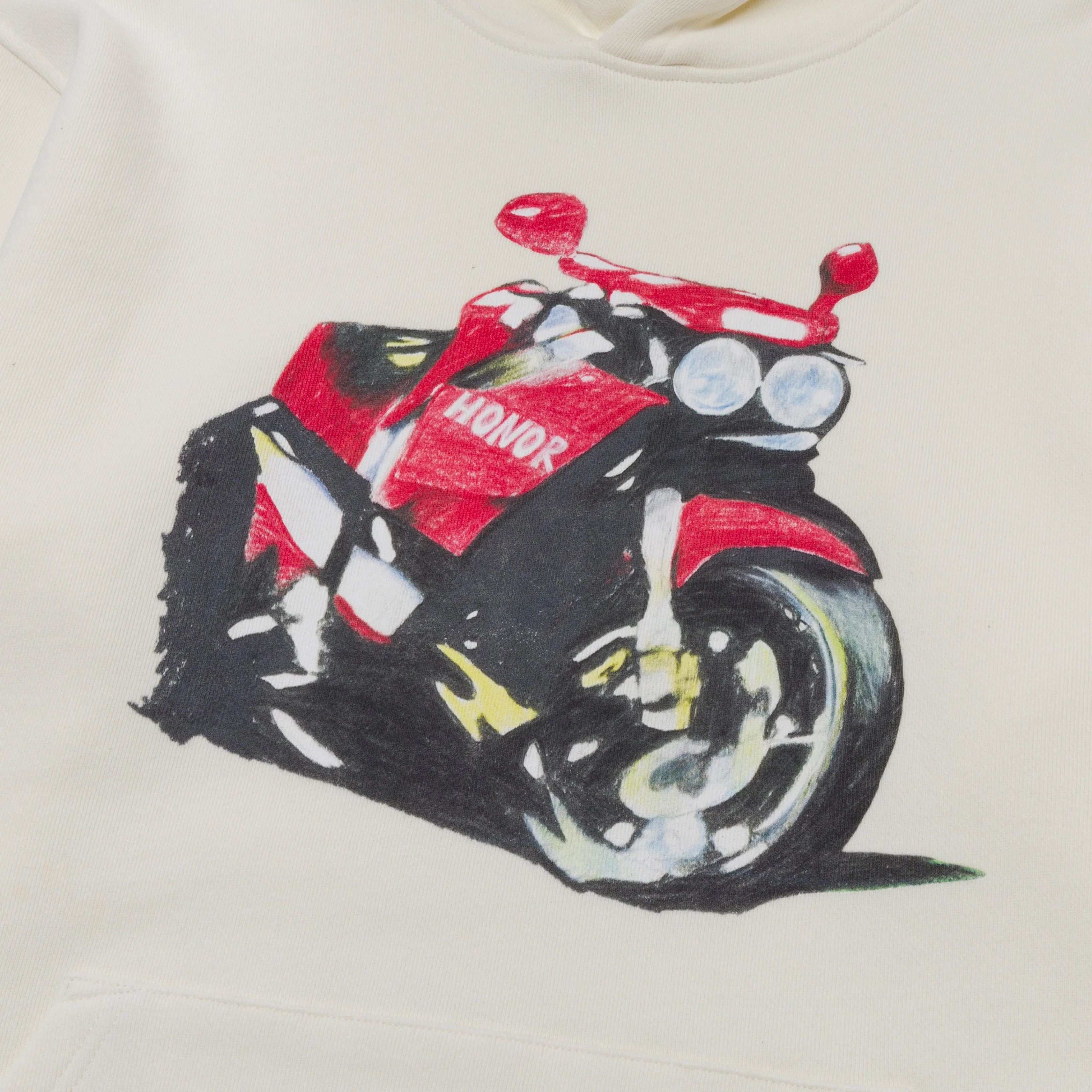 Speedbike Hoodie - White sold by Honor the Gift product image thumbnail 5