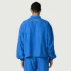 Striped Anorak Jacket - Blue sold by Honor the Gift