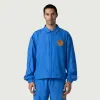 Striped Anorak Jacket - Blue sold by Honor the Gift