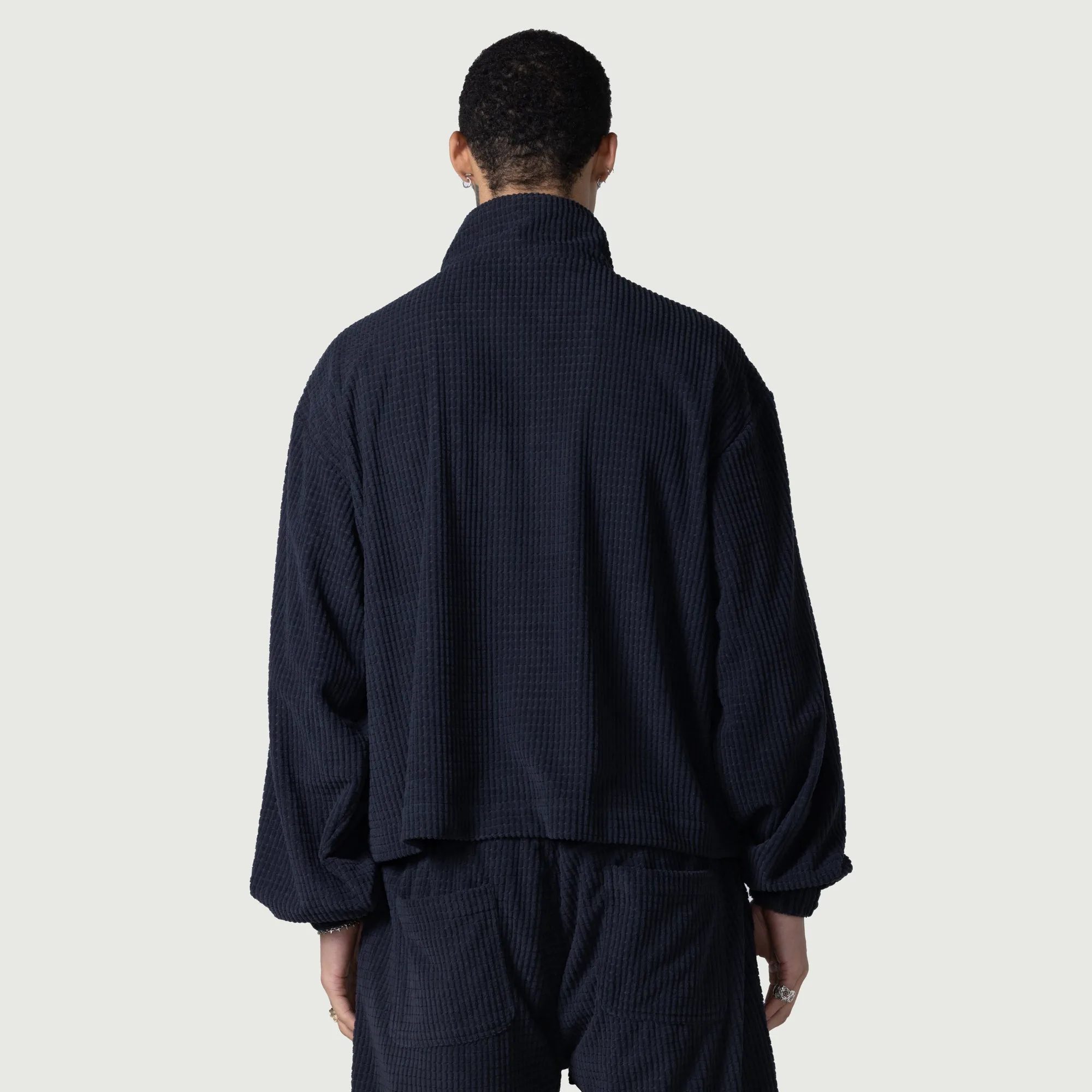 Textured Knit Anorak - Black sold by Honor the Gift product image thumbnail 4