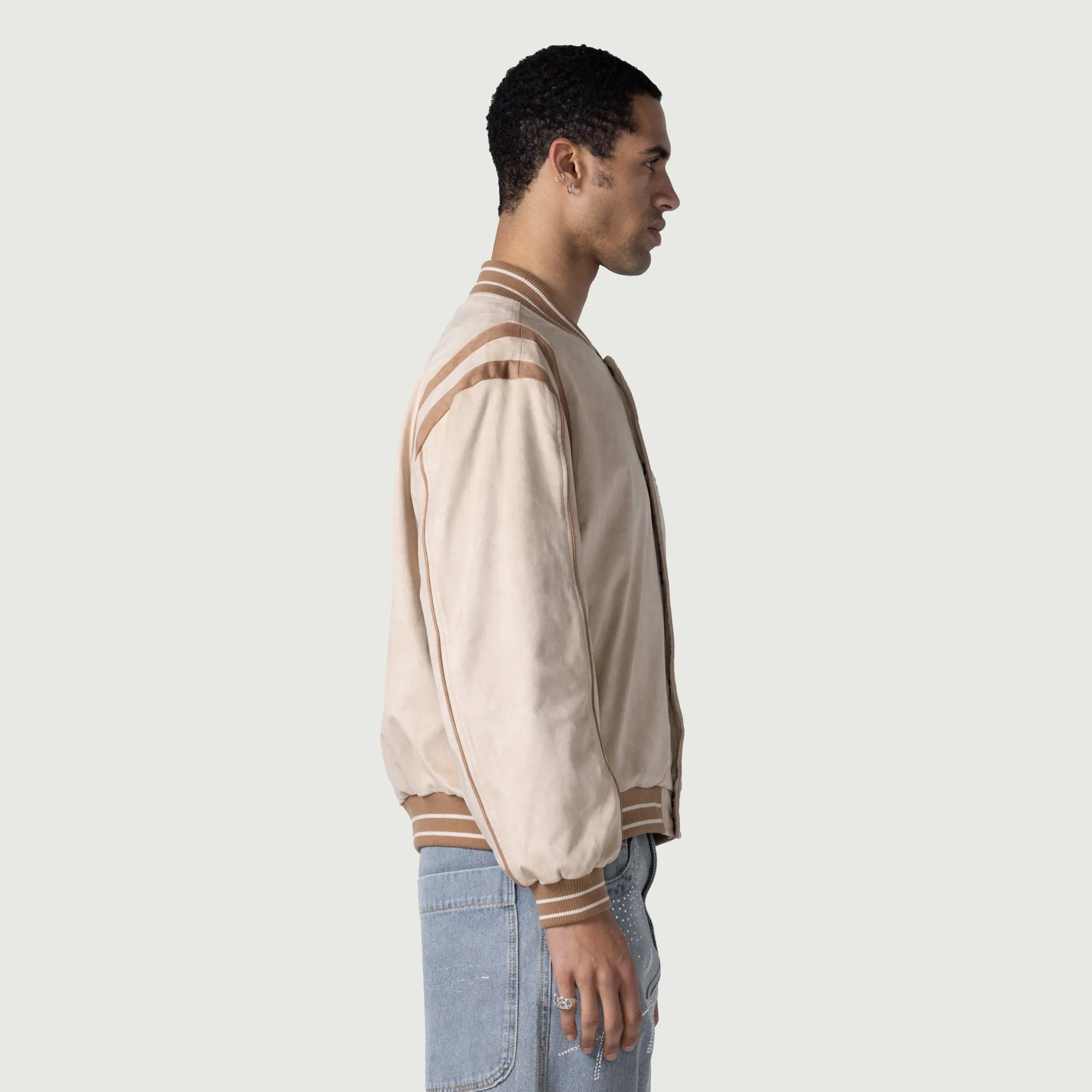 Oil Head Varsity - Tan sold by Honor the Gift product image thumbnail 3