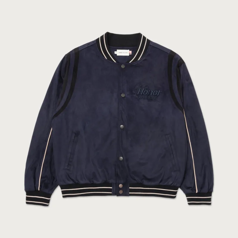 Oil Head Varsity - Navy made by Honor the Gift