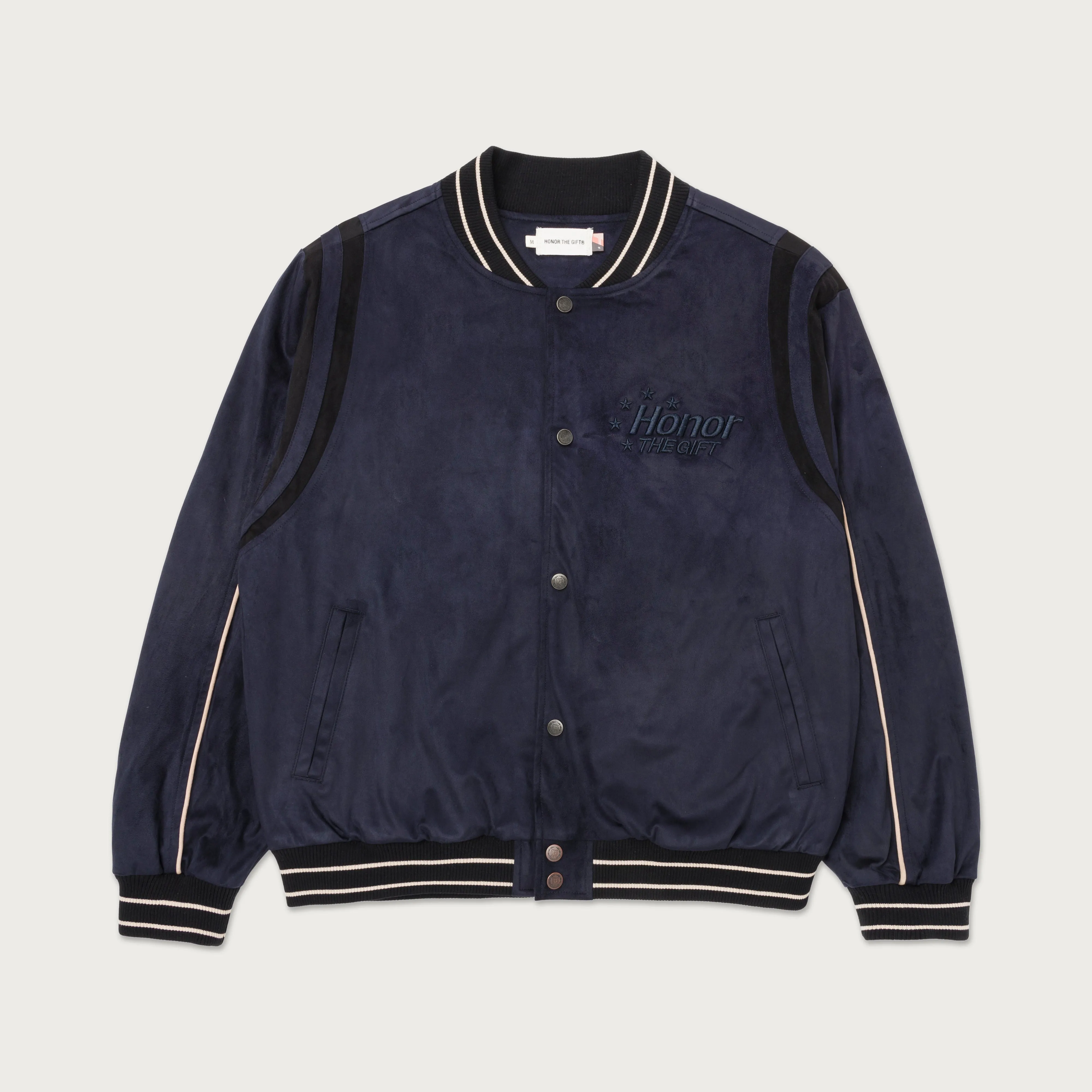 Oil Head Varsity - Navy sold by Honor the Gift