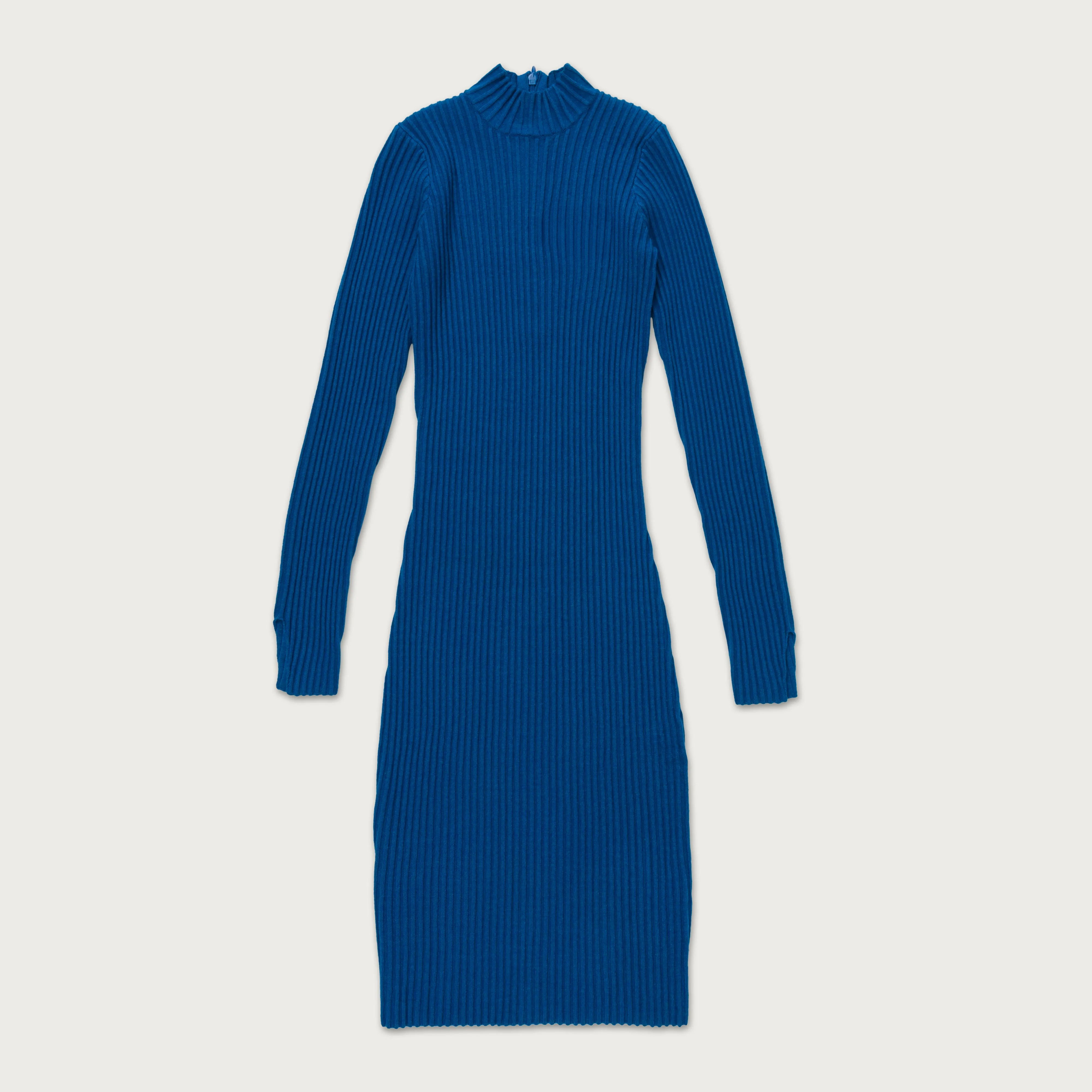 Honor Rib Dress - Blue sold by Honor the Gift