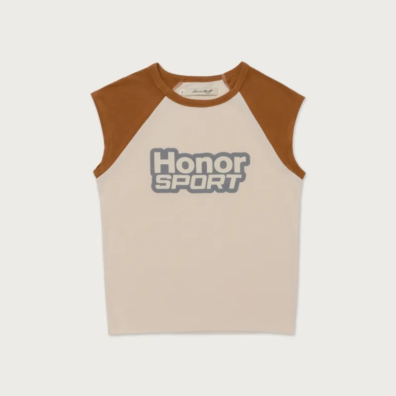 Honor Sports Tee - Brown sold by Honor the Gift