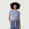 Womens Baby Ringer - Sky Blue sold by Honor the Gift
