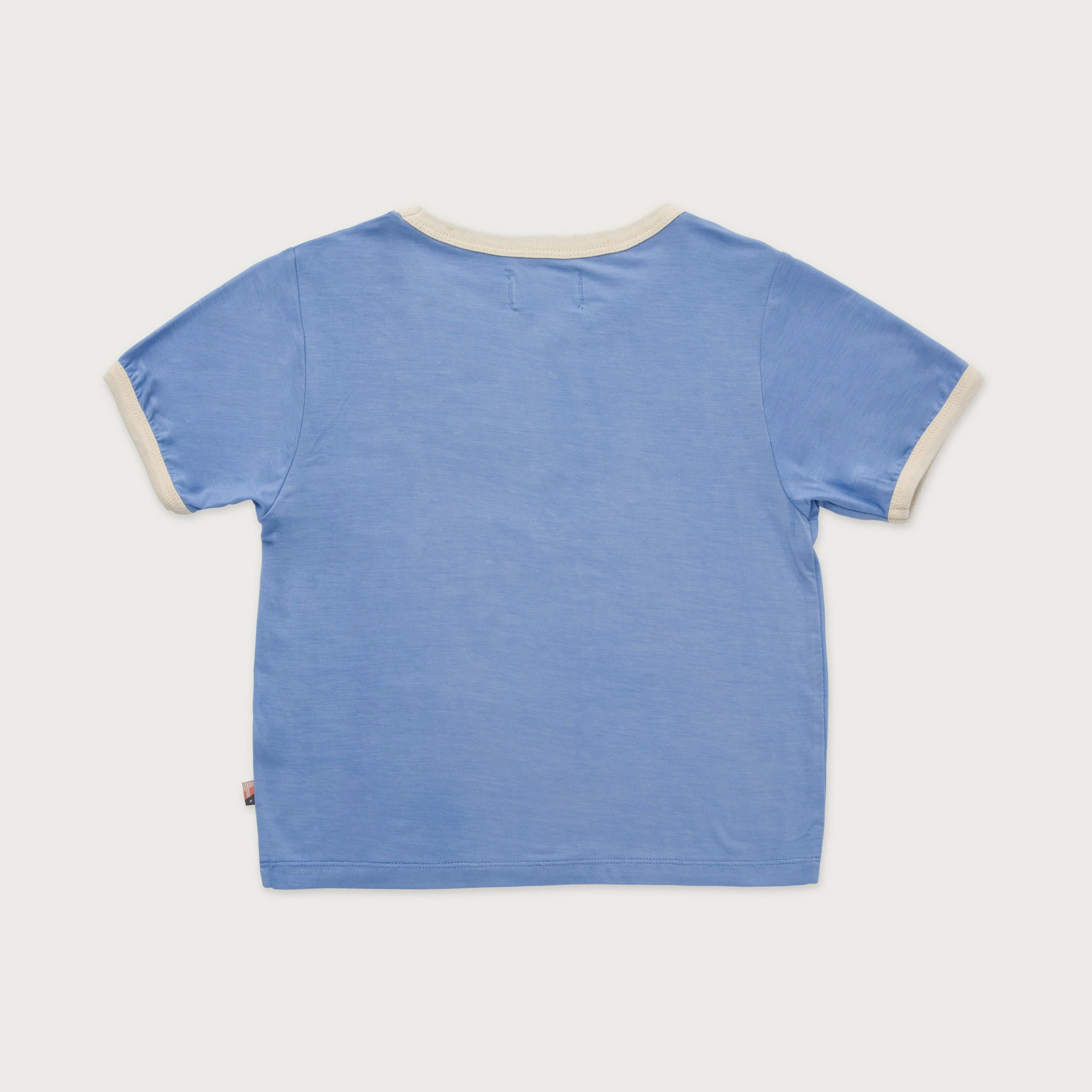 Womens Baby Ringer - Sky Blue sold by Honor the Gift product image thumbnail 2