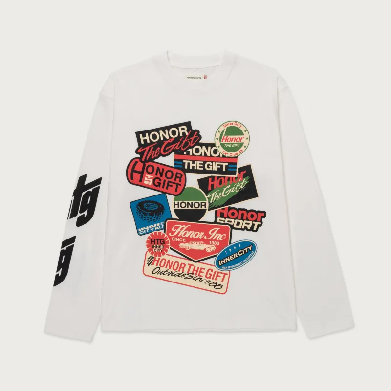 Fuel LS Tee - White sold by Honor the Gift