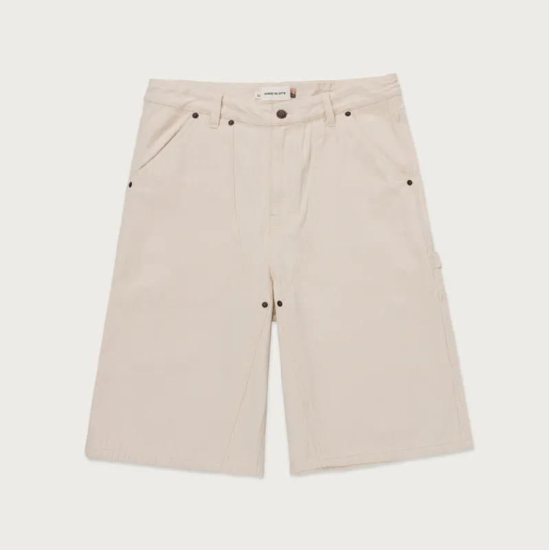 Gears Carpenter Short - Cream sold by Honor the Gift