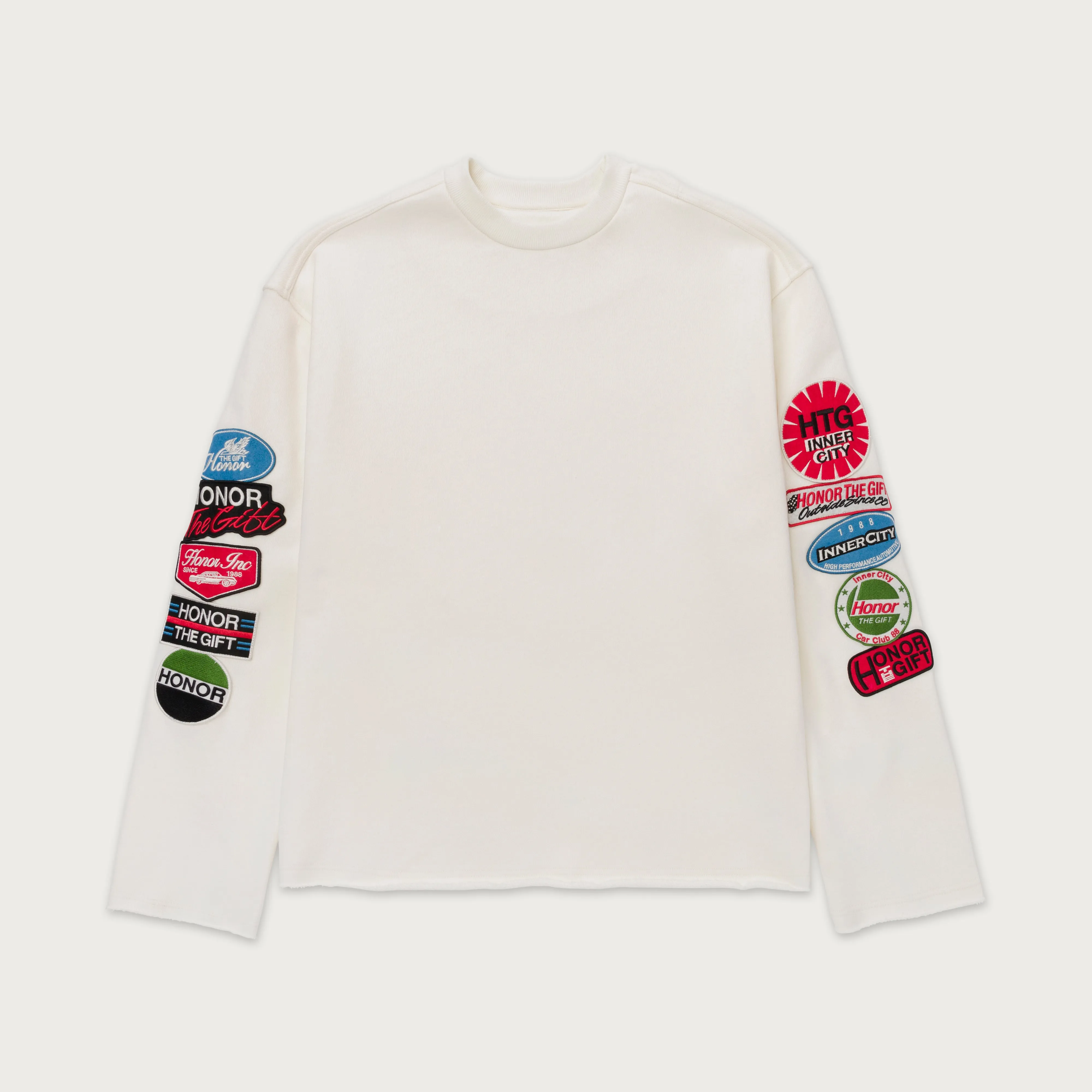 Fuel Crewneck - White sold by Honor the Gift