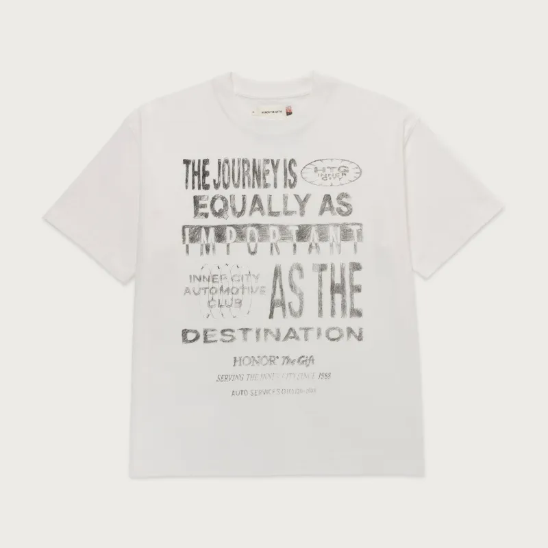 Traveled Journey Tee - White sold by Honor the Gift