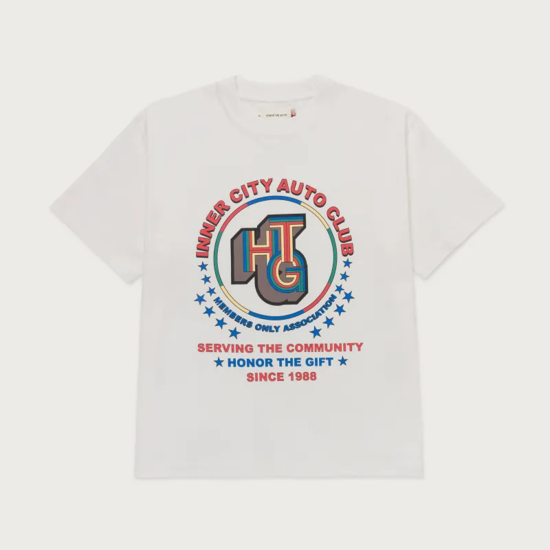 Auto Association Tee - Bone sold by Honor the Gift