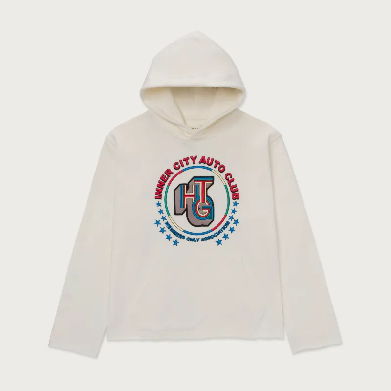 Auto Association Hoodie - White sold by Honor the Gift
