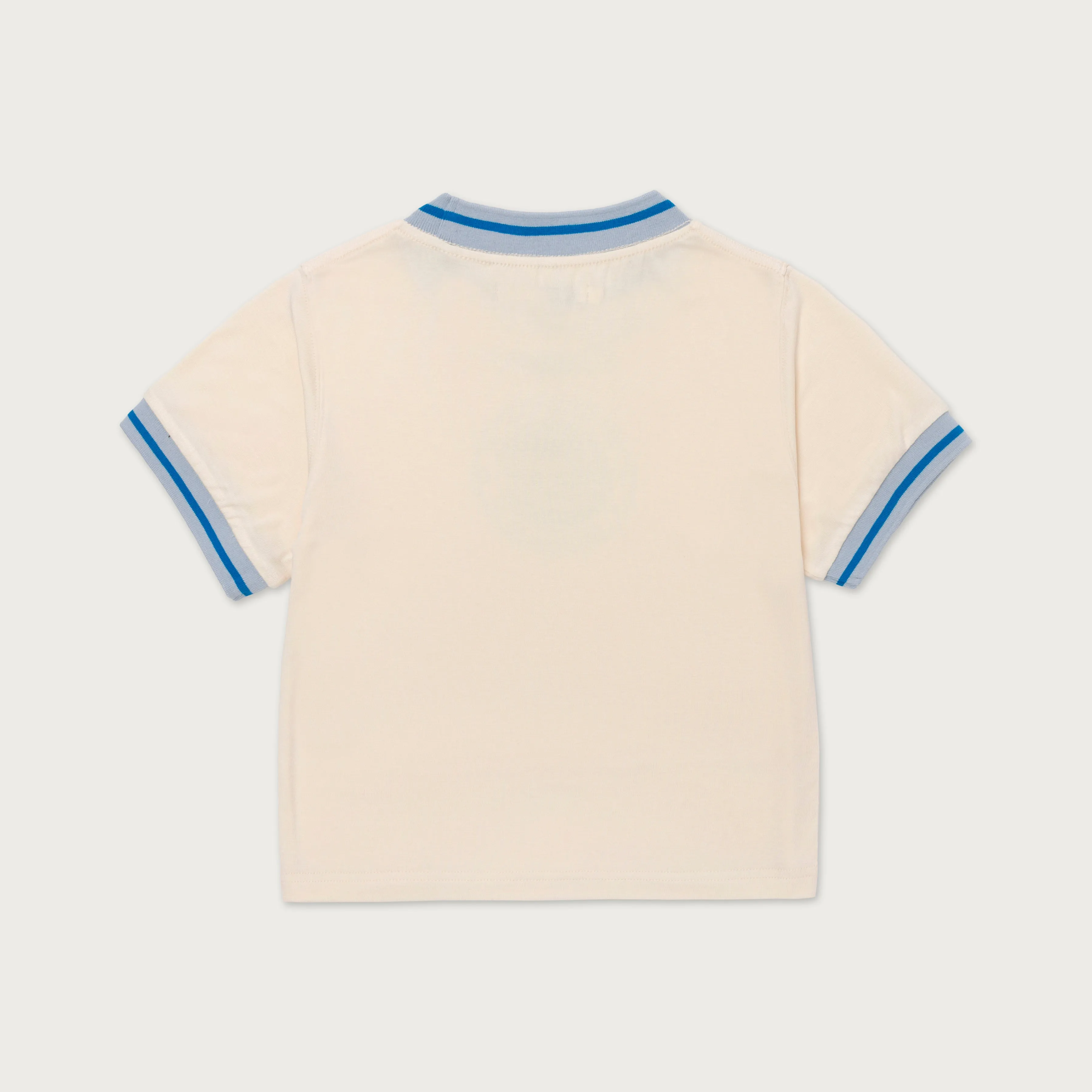 Women's Multi Color Ringer Tee - Blue sold by Honor the Gift product image thumbnail 4