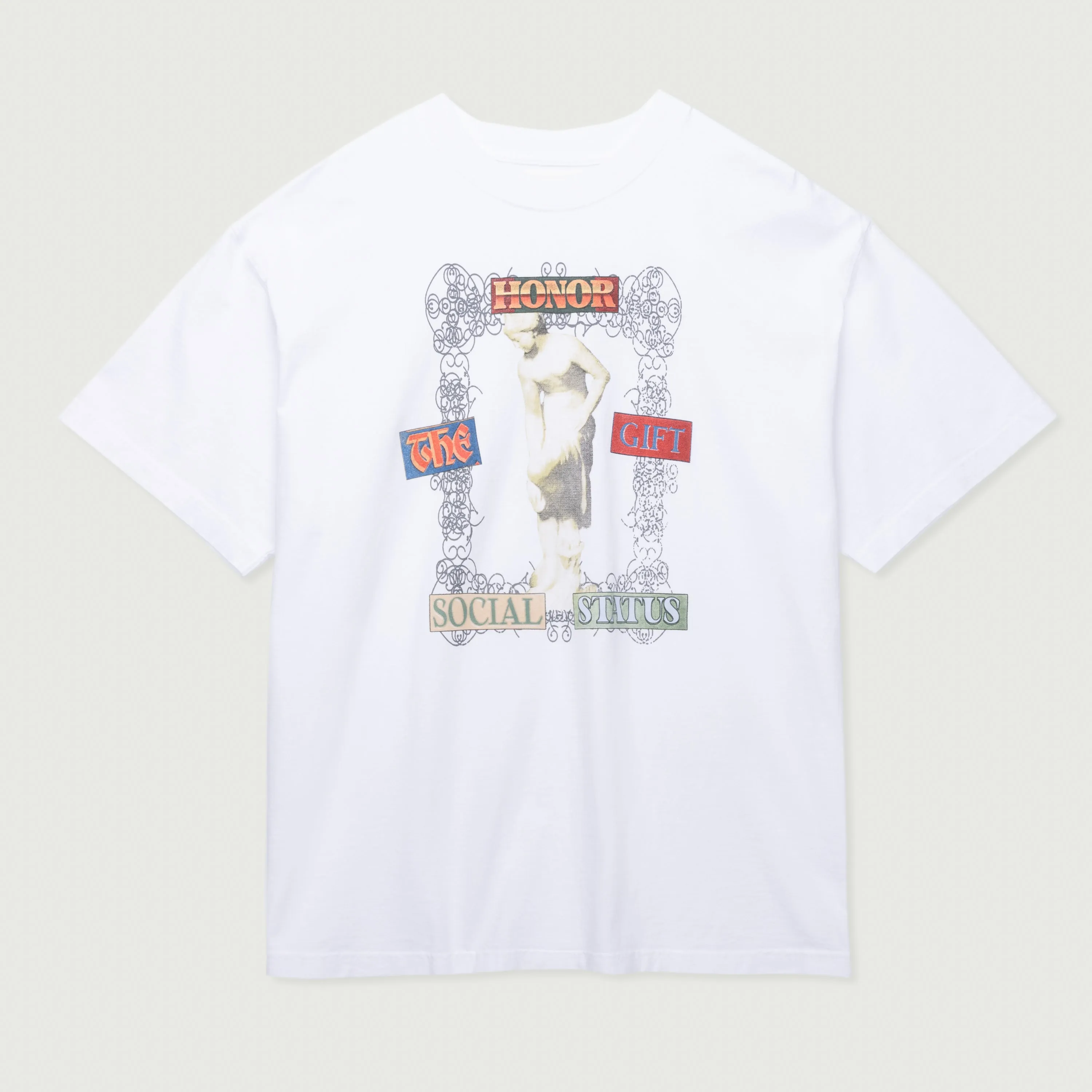 Statue T-Shirt-White sold by Honor the Gift
