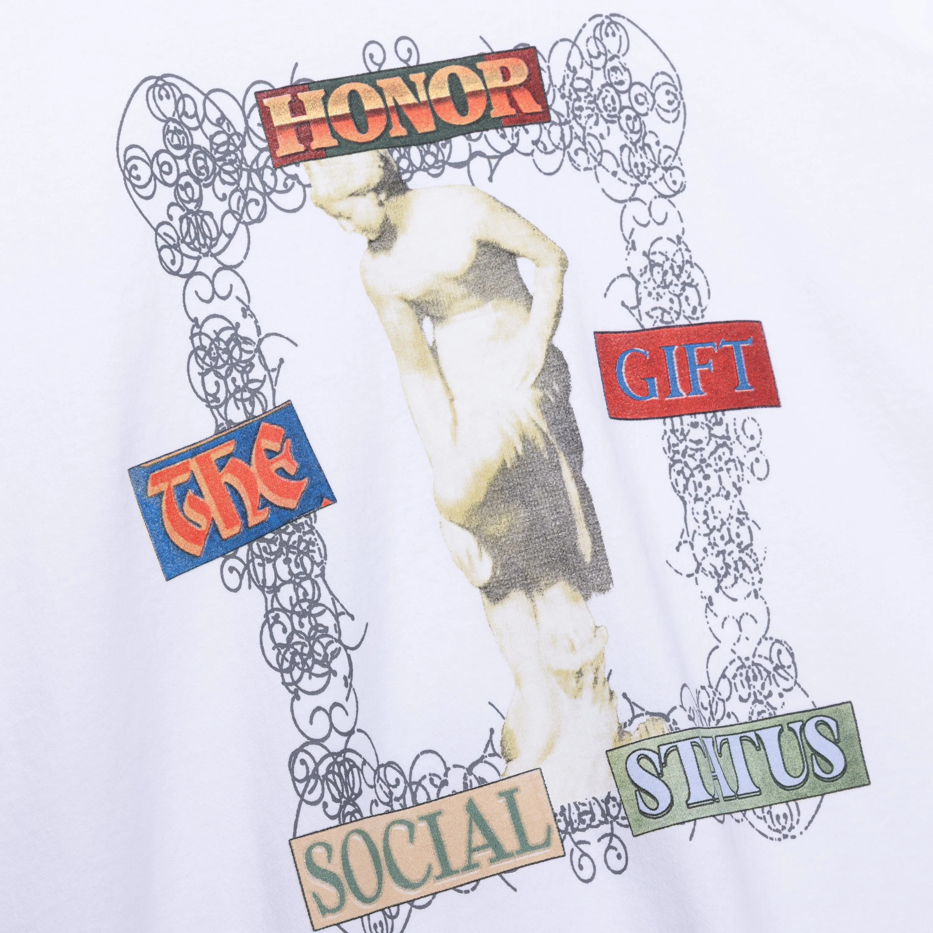 Statue T-Shirt-White sold by Honor the Gift product image thumbnail 2