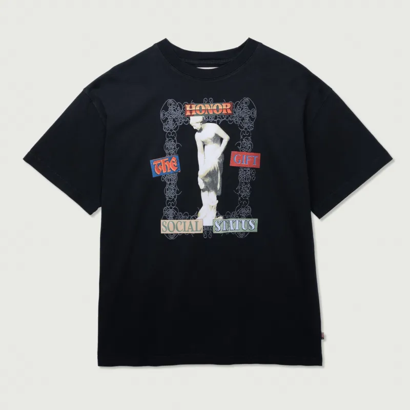 Statue T-Shirt-Black sold by Honor the Gift