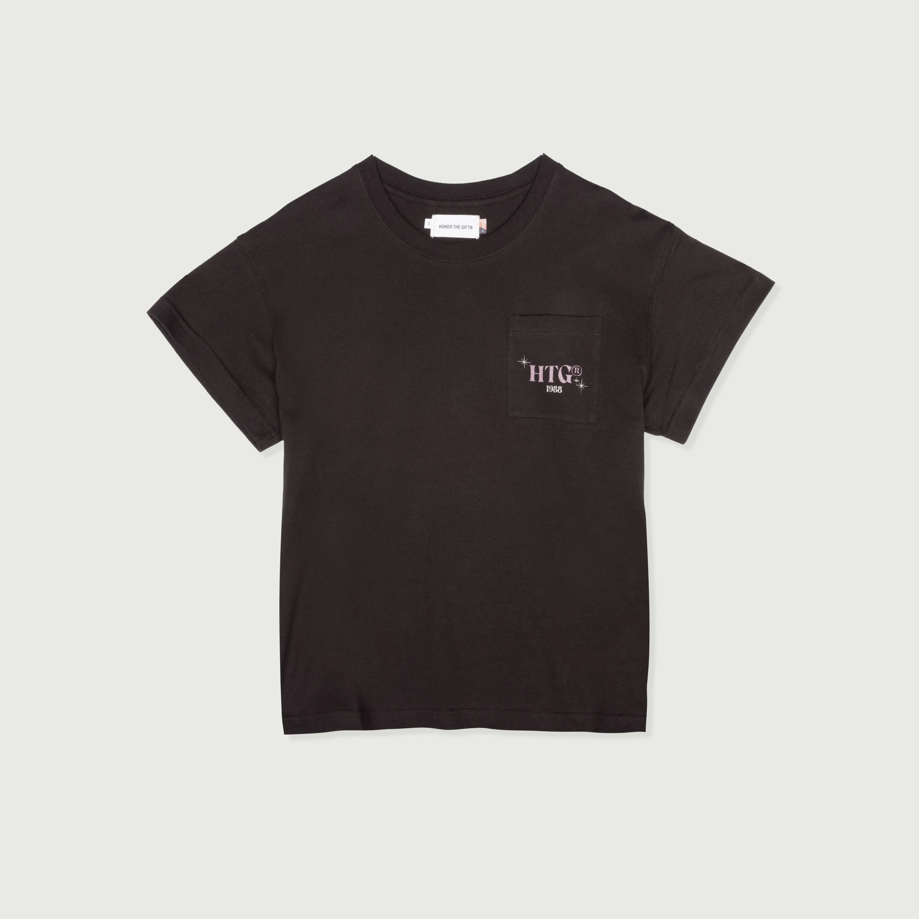 Womens HTG® Home Is Where Knit T-Shirt - Black sold by Honor the Gift