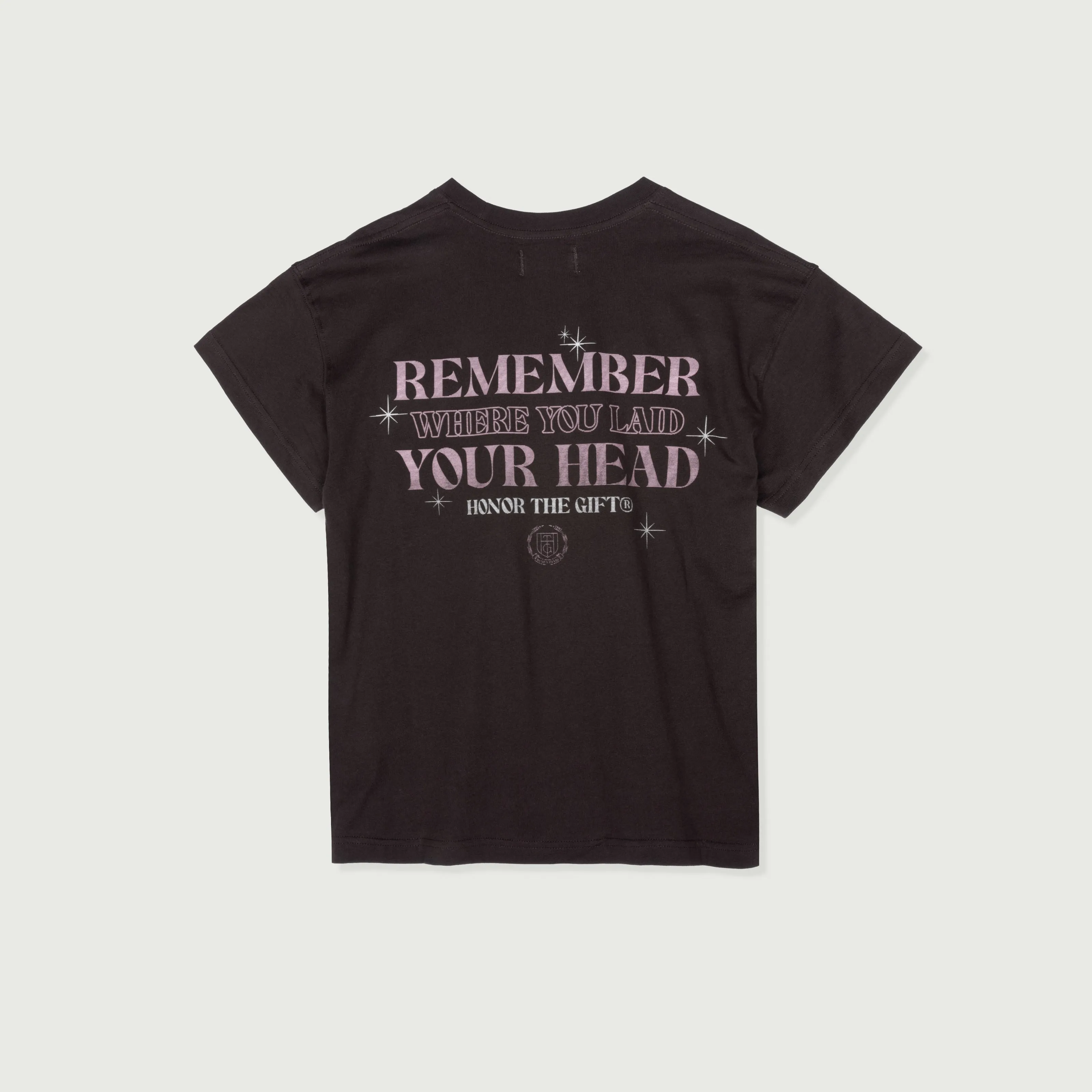 Womens HTG® Home Is Where Knit T-Shirt - Black sold by Honor the Gift product image thumbnail 2