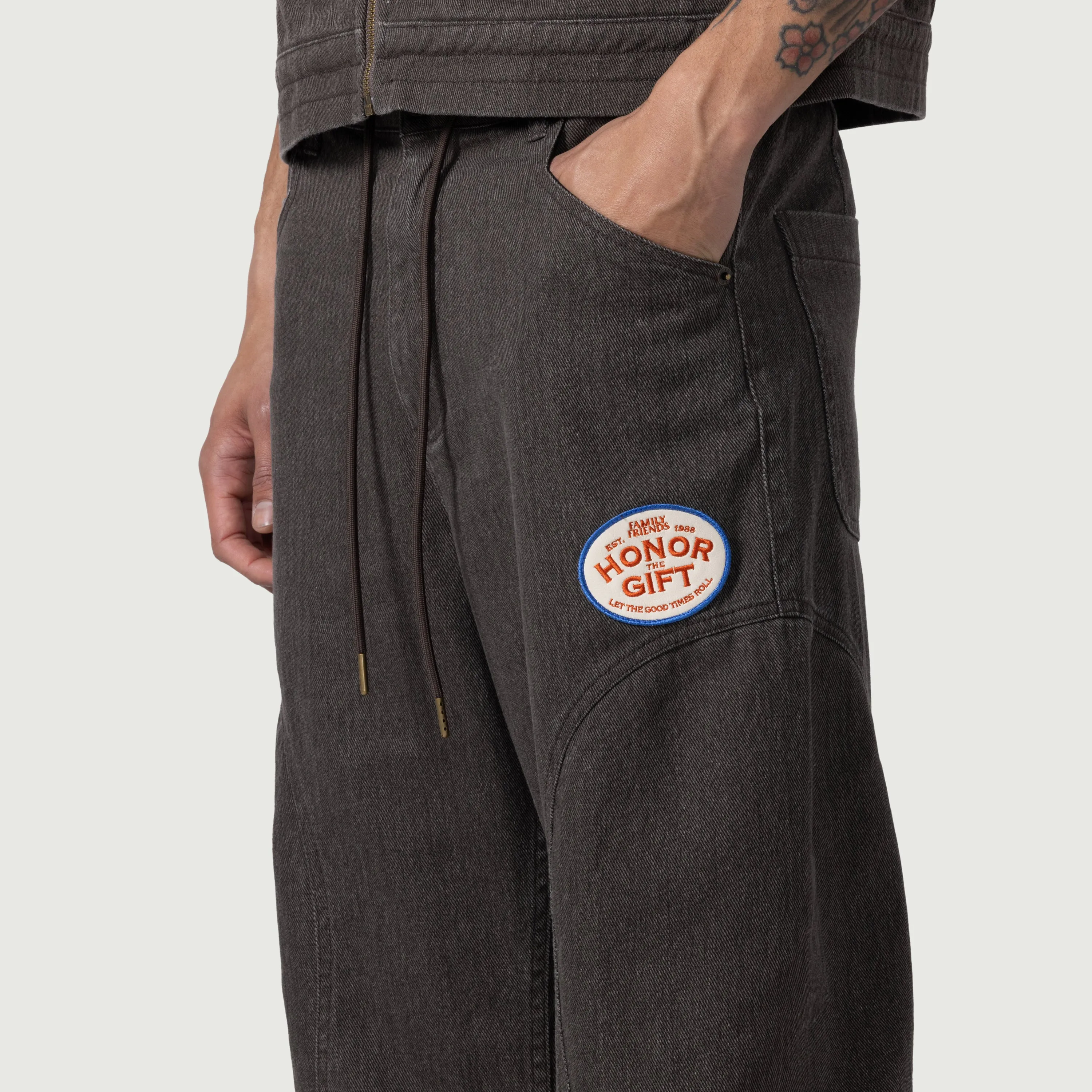 Twill Party Pant - Black sold by Honor the Gift product image thumbnail 5