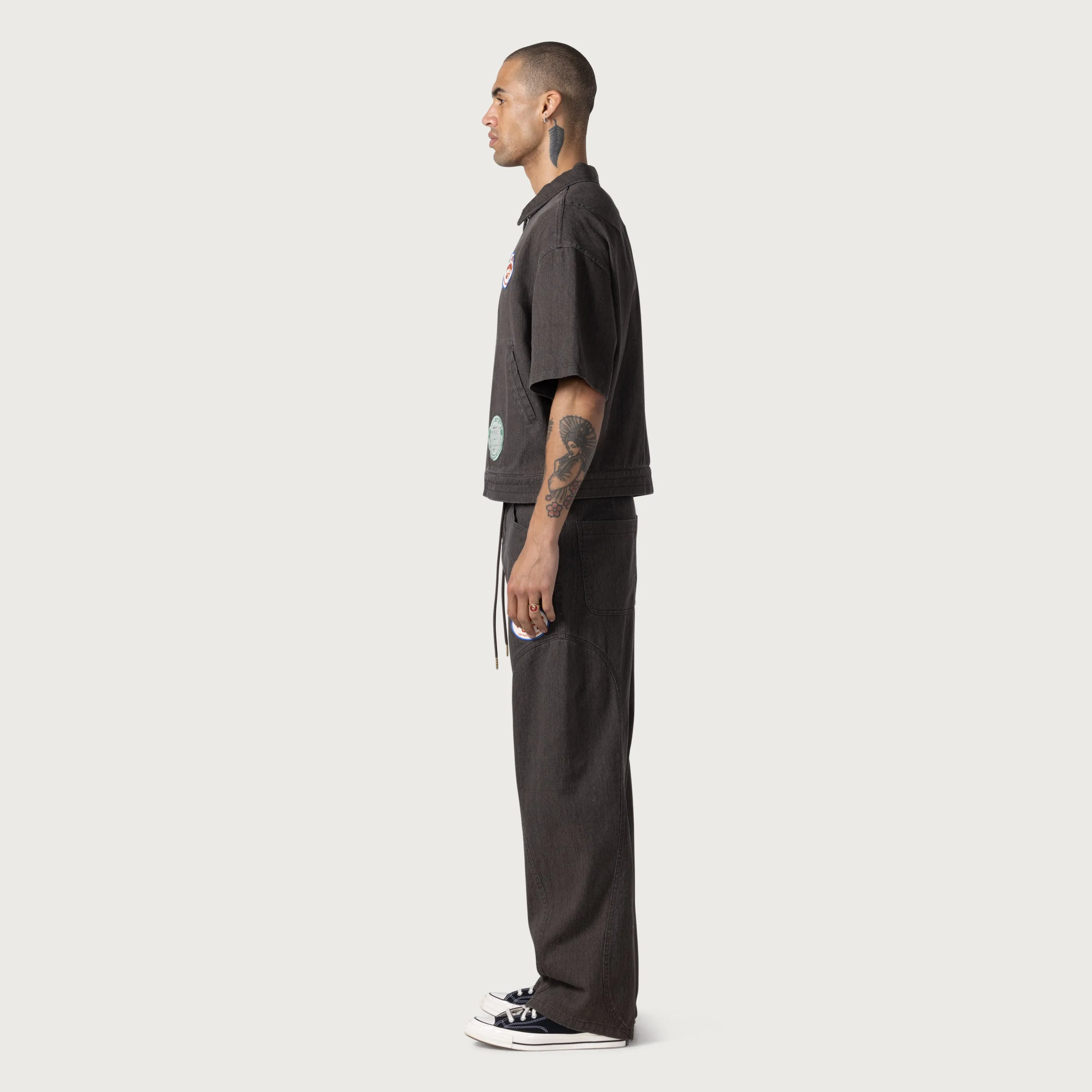 Twill Party Pant - Black sold by Honor the Gift product image thumbnail 3