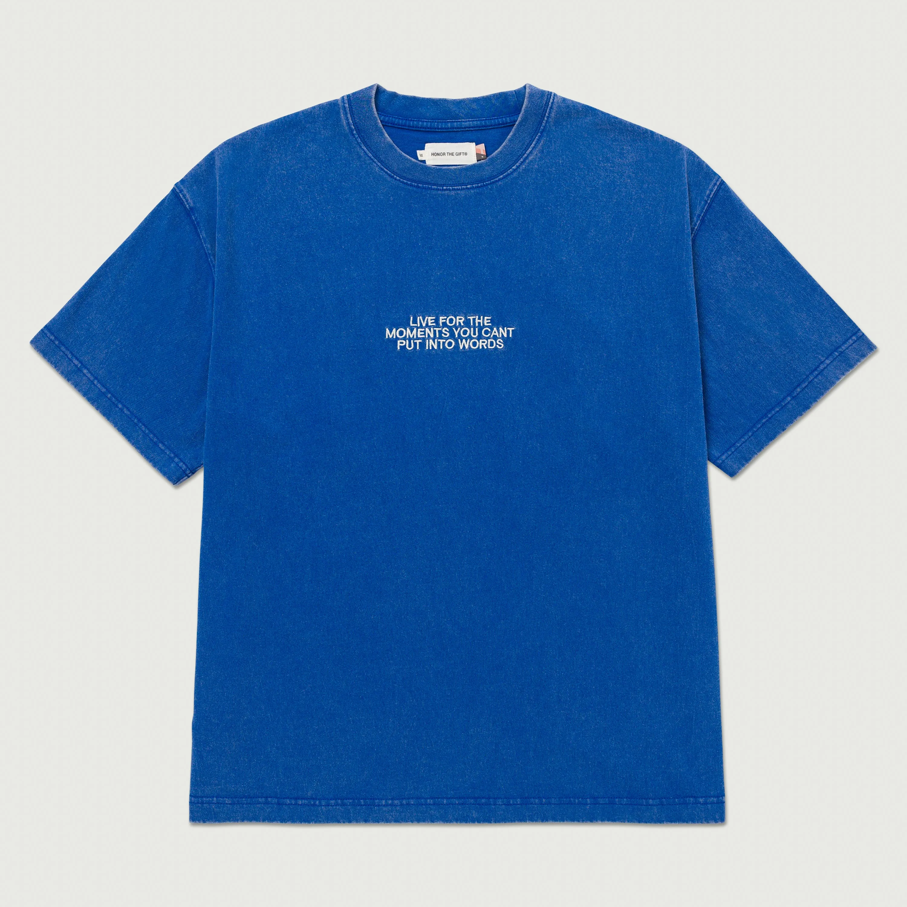 Live For The Moments - Blue sold by Honor the Gift