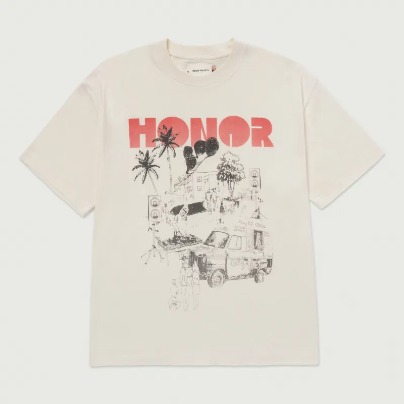 Block Party T-Shirt - Bone made by Honor the Gift