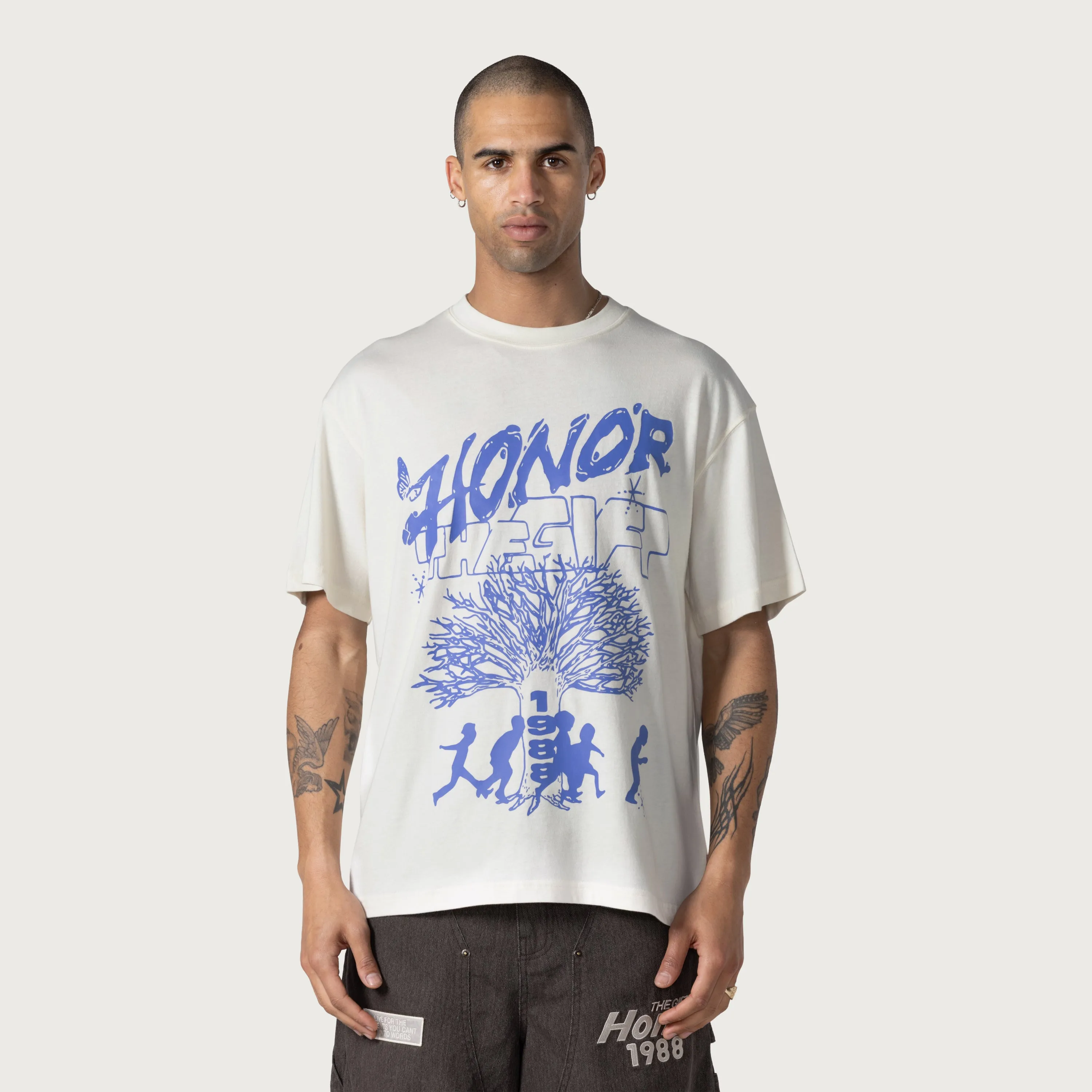 Family Tree T-Shirt - Bone sold by Honor the Gift product image thumbnail 2