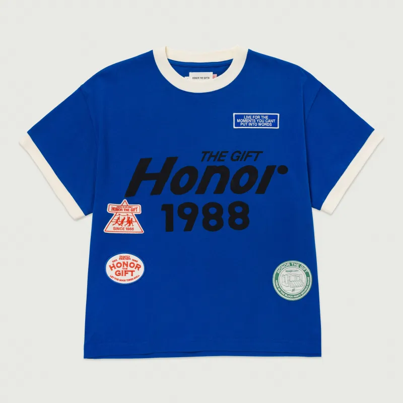Multi Box T-Shirt - Blue sold by Honor the Gift