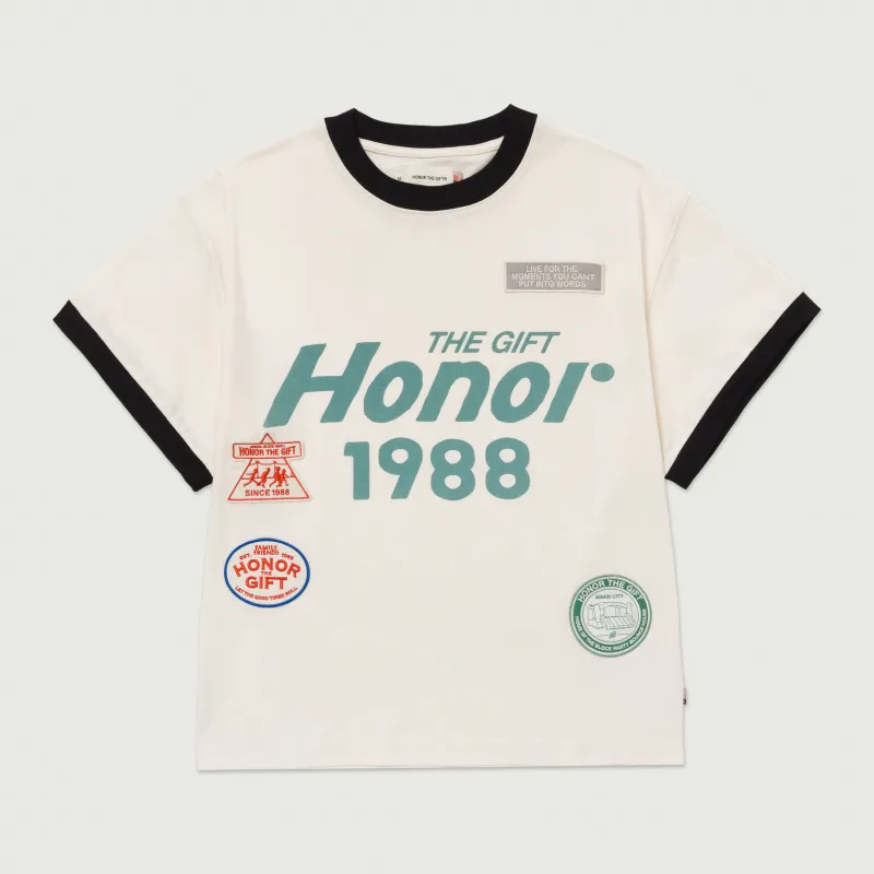 Multi Box T-Shirt - White sold by Honor the Gift