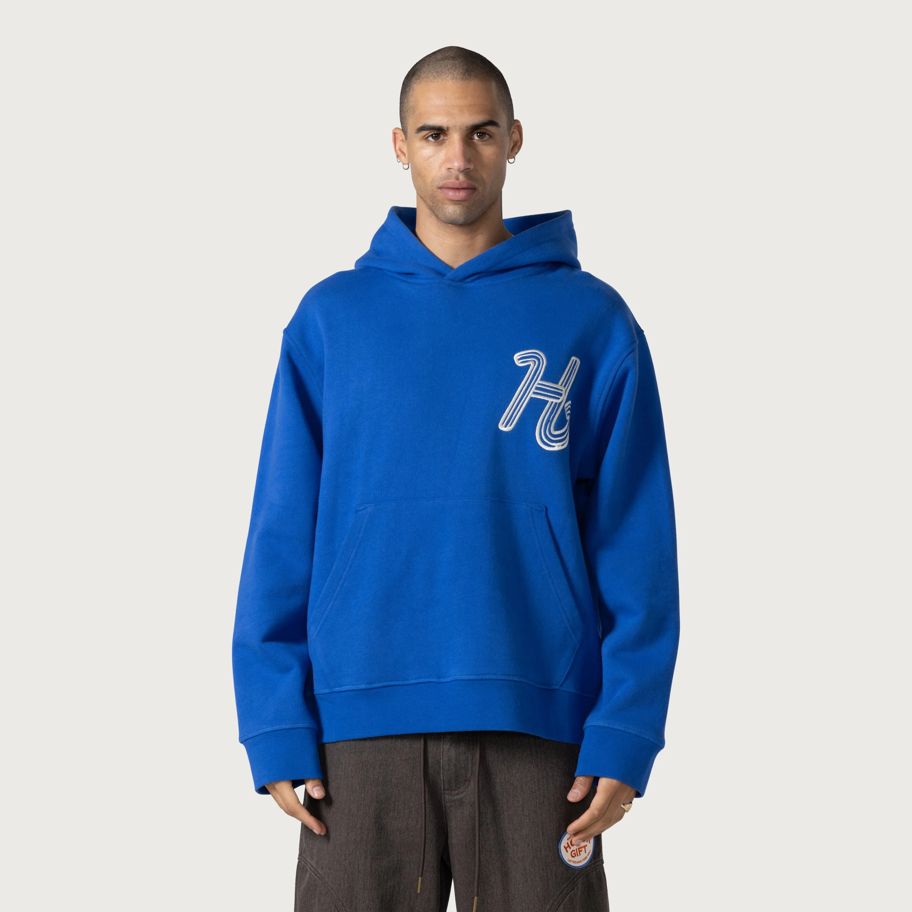 Cursive Honor Hoodie - Blue sold by Honor the Gift product image thumbnail 2