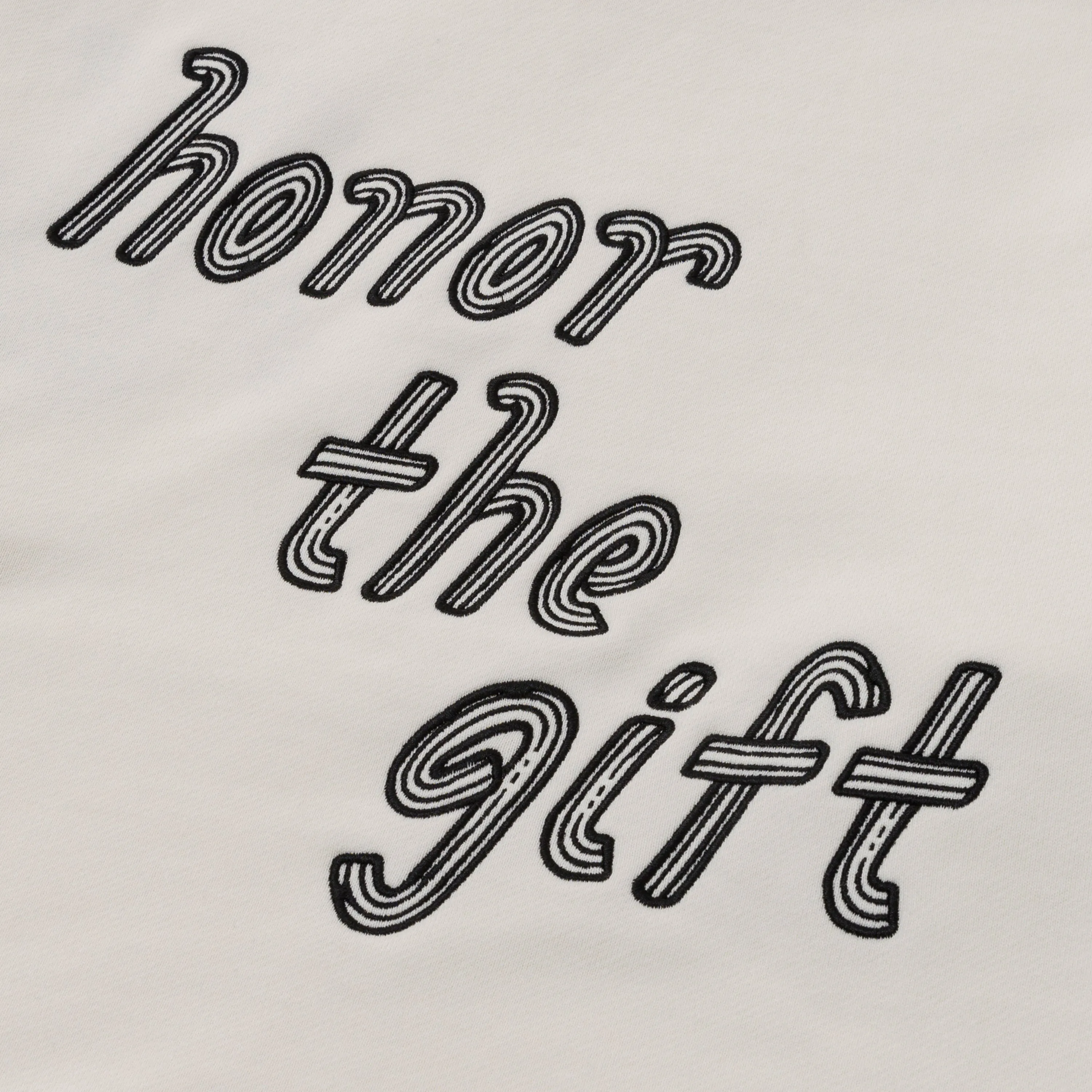 Cursive Honor Hoodie - Bone sold by Honor the Gift product image thumbnail 5