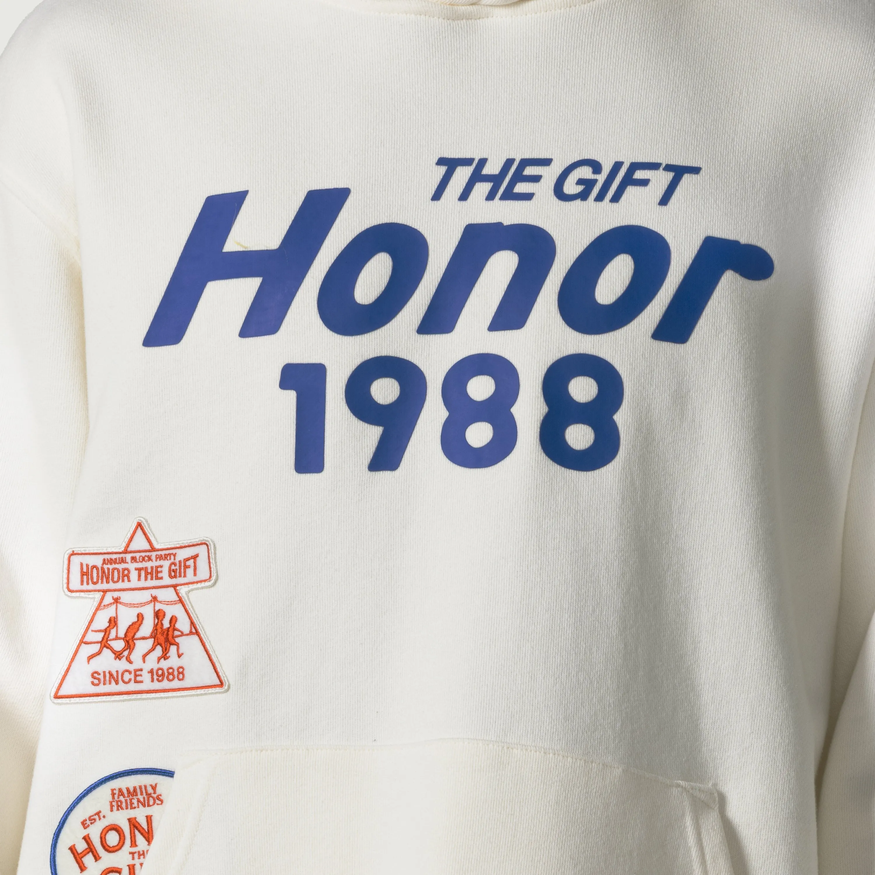 Patchwork Party Hoodie - Bone sold by Honor the Gift product image thumbnail 4