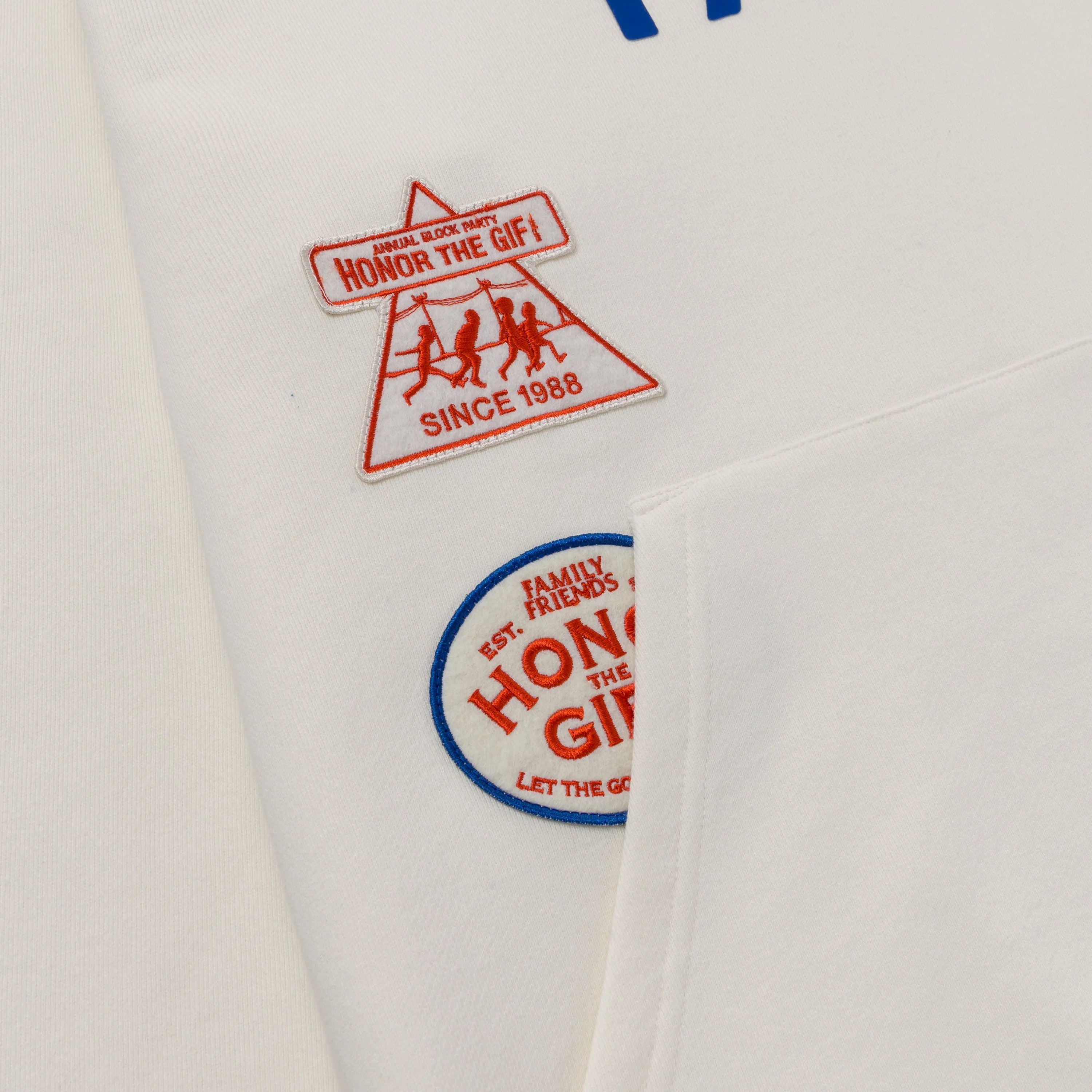 Patchwork Party Hoodie - Bone sold by Honor the Gift product image thumbnail 5
