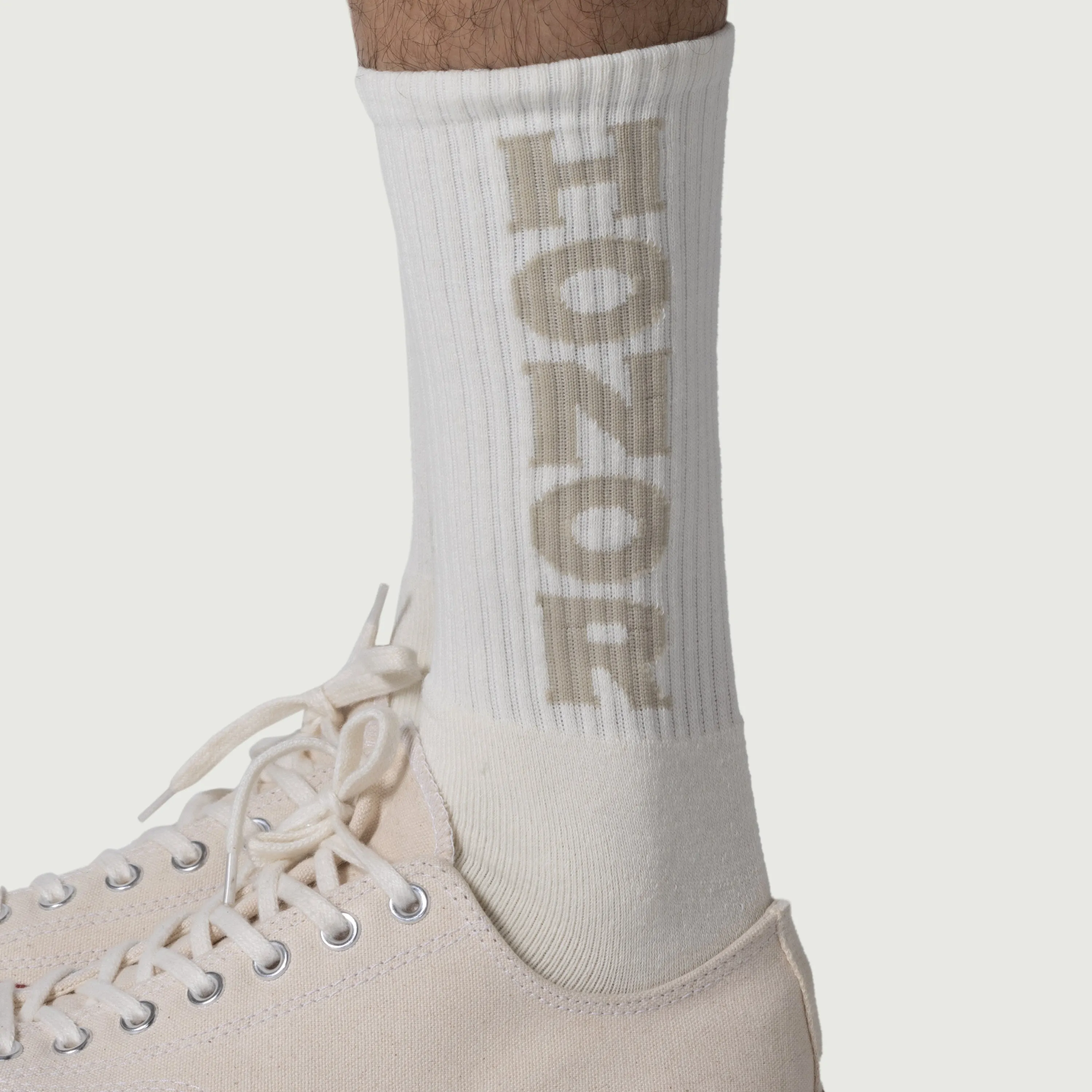 Good Times Crew Socks - Bone sold by Honor the Gift product image thumbnail 3