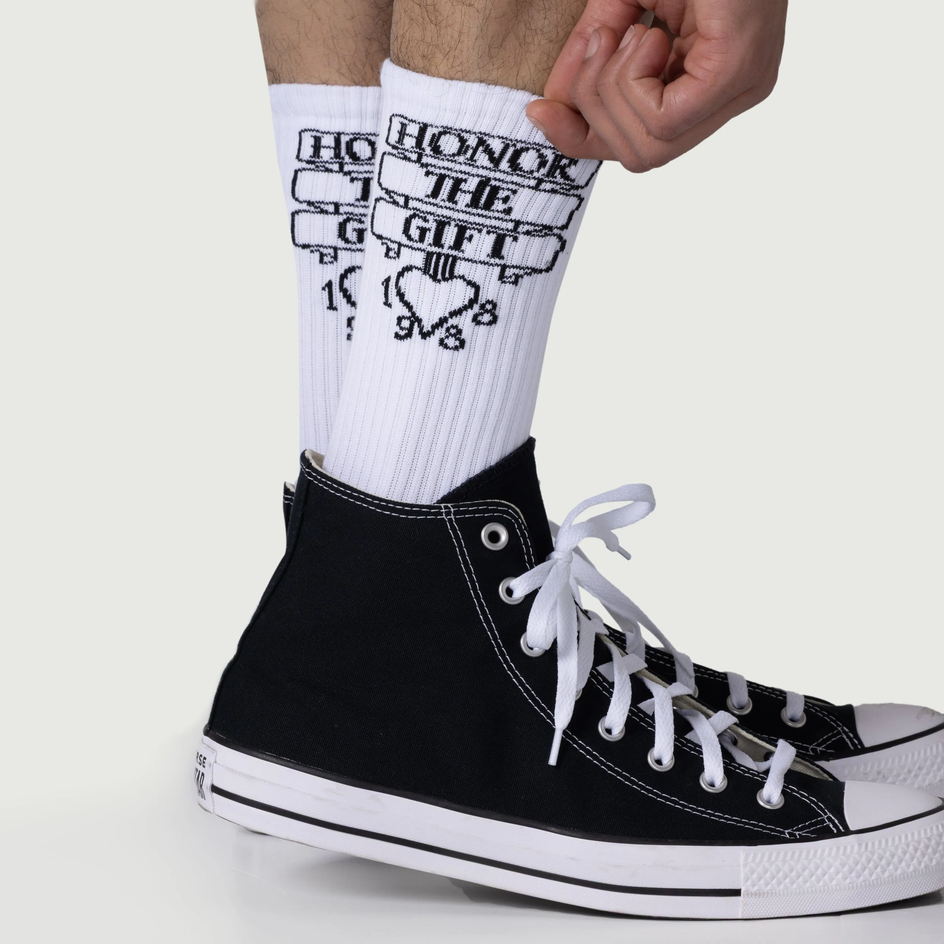 Unity Sock - White sold by Honor the Gift product image thumbnail 2