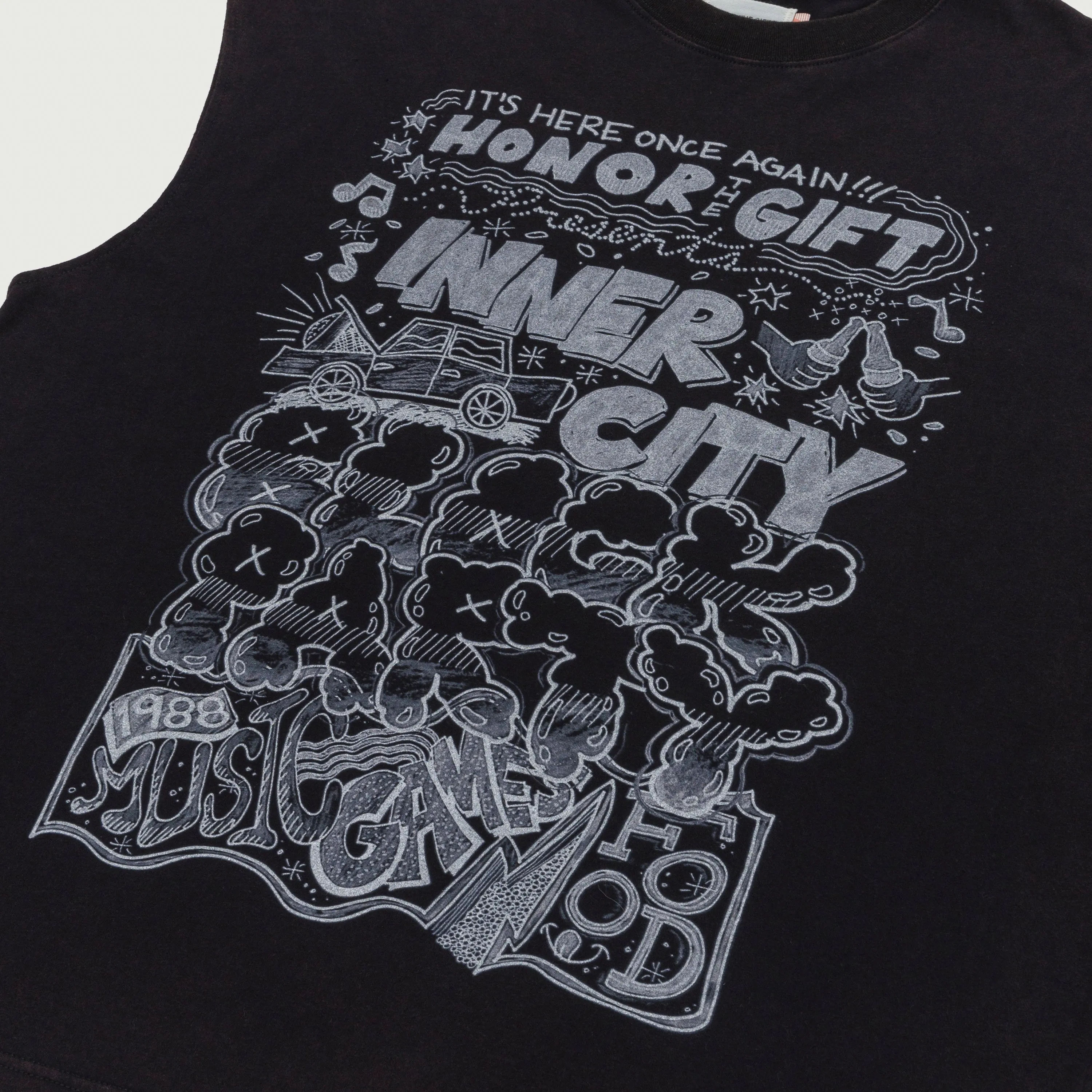 Block Party Cut-Off - Black sold by Honor the Gift product image thumbnail 4