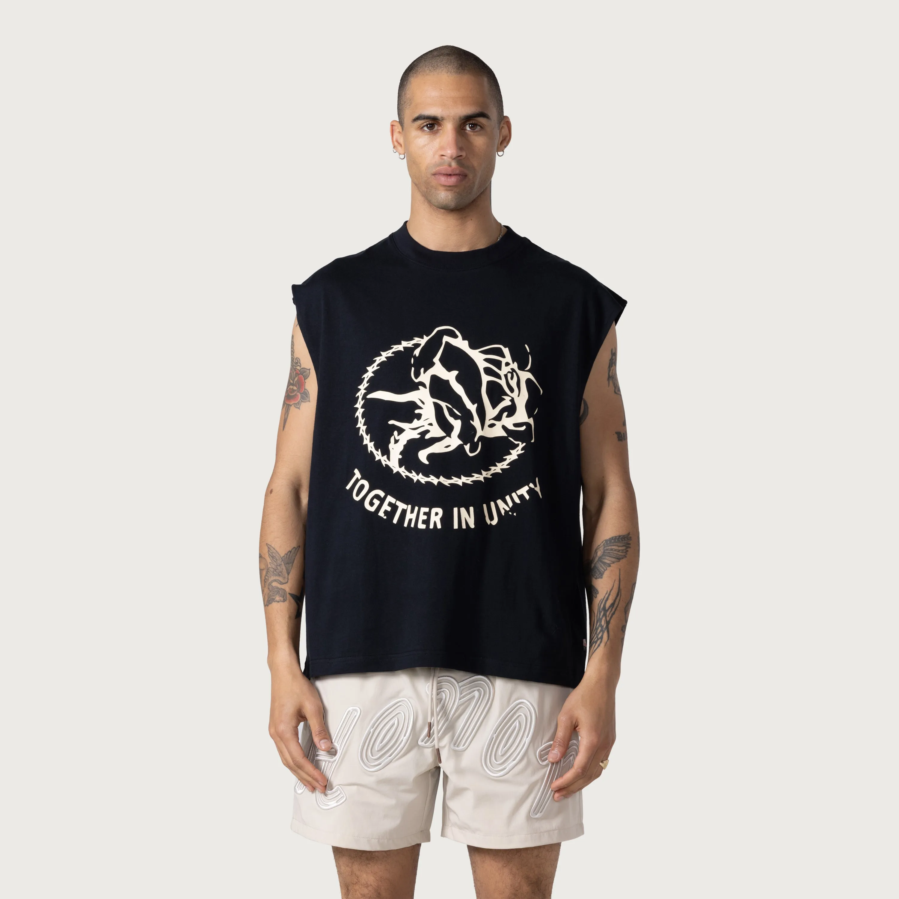 Unity Muscle Tee - Black sold by Honor the Gift product image thumbnail 2