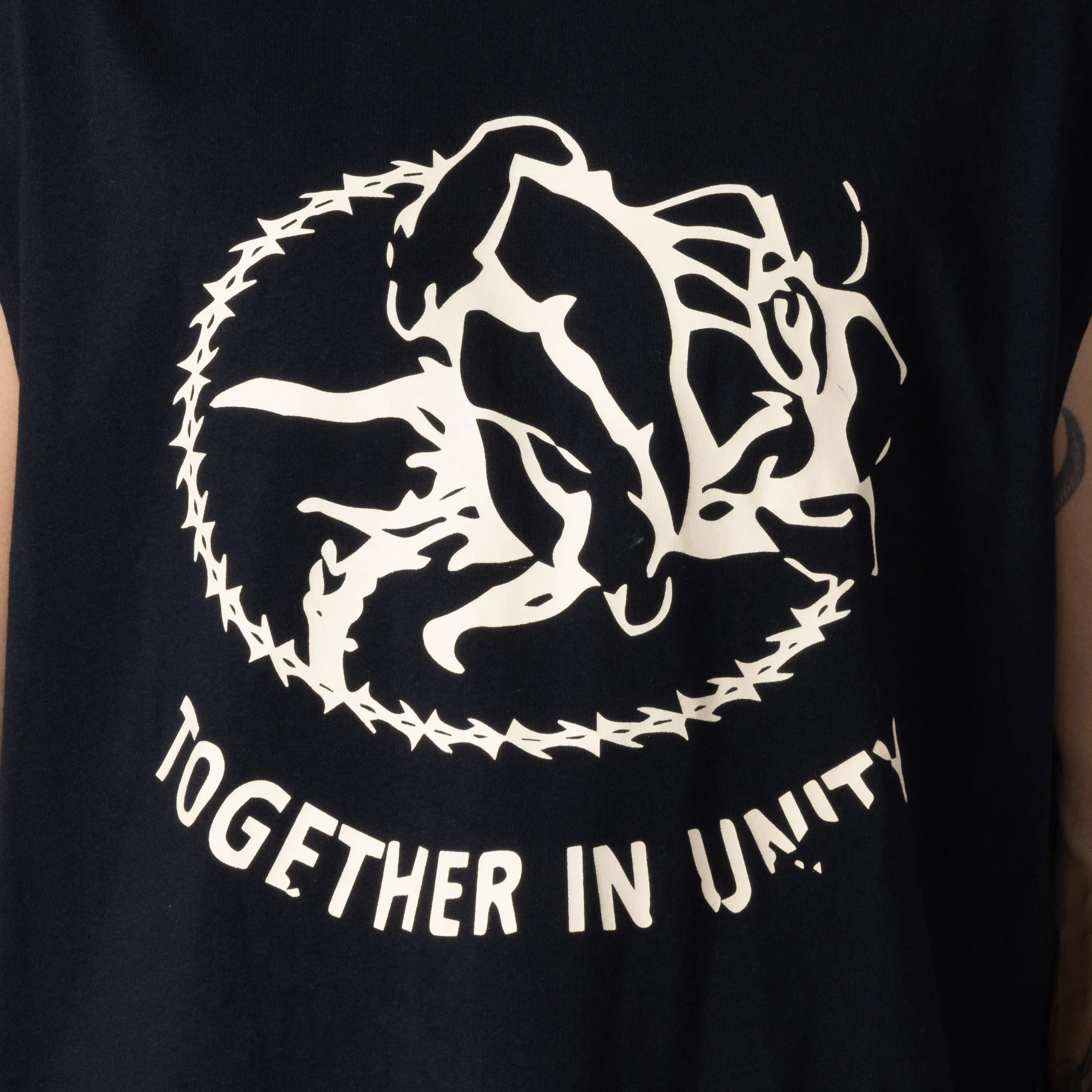 Unity Muscle Tee - Black sold by Honor the Gift product image thumbnail 4