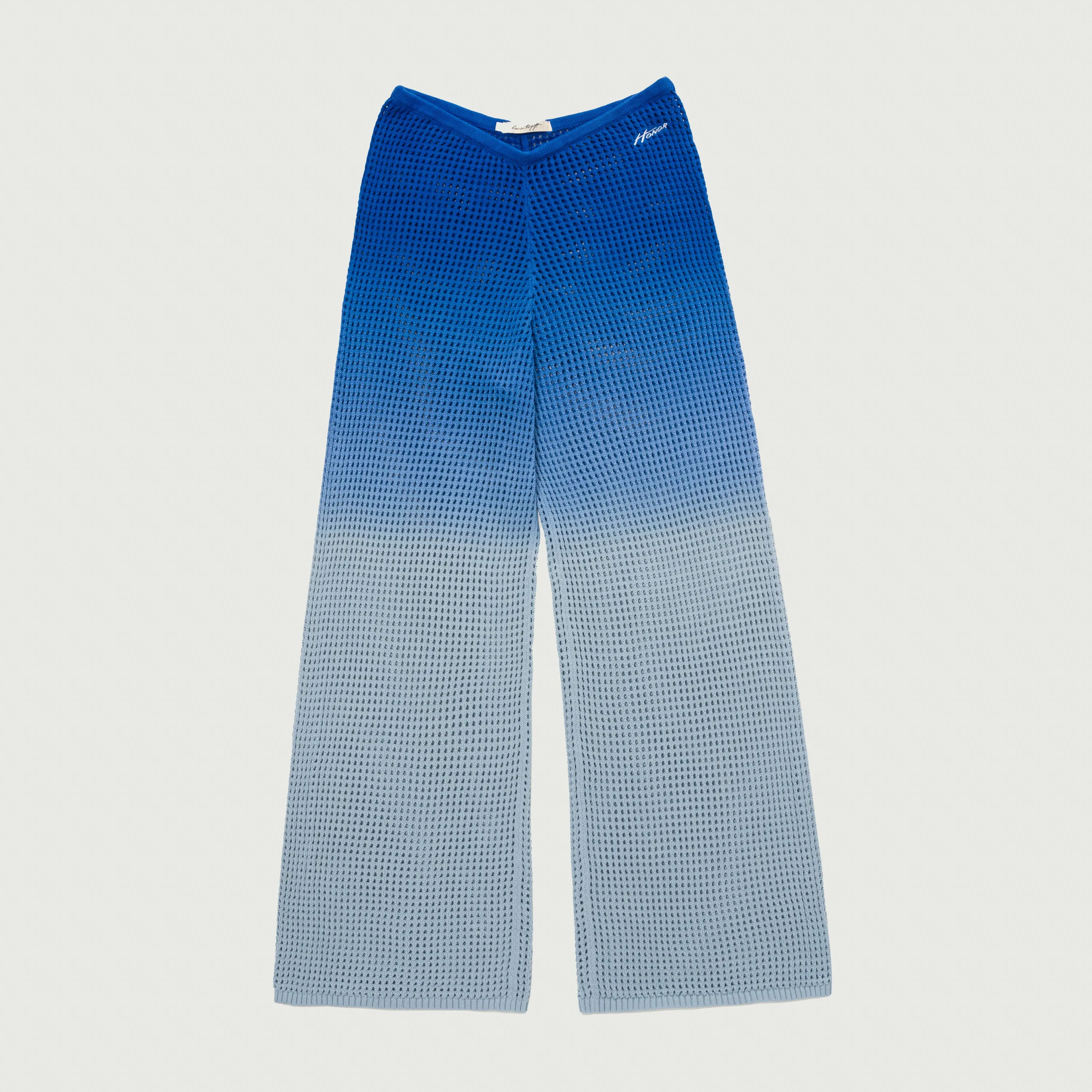 Crochet Ombre Pant - Blue sold by Honor the Gift